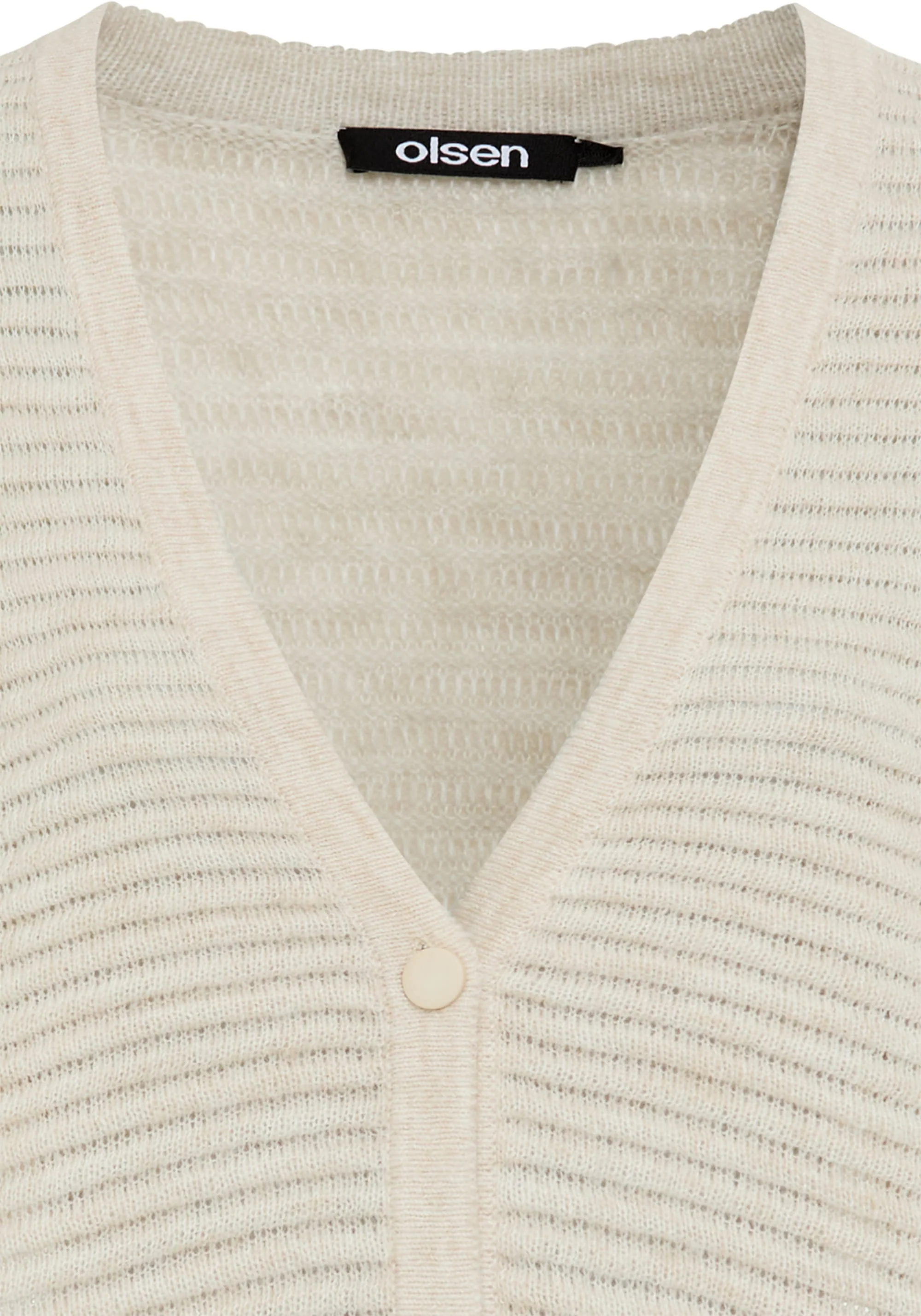 Rib Knit Cardigan - Image 7