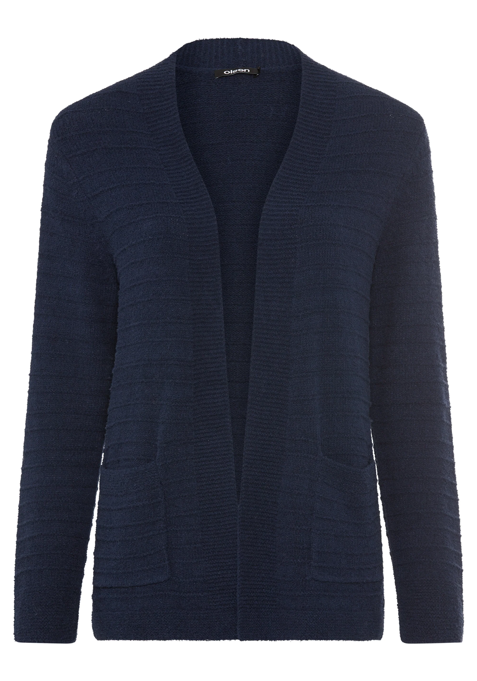 Rib Knit Open Front Cardigan - Image 3
