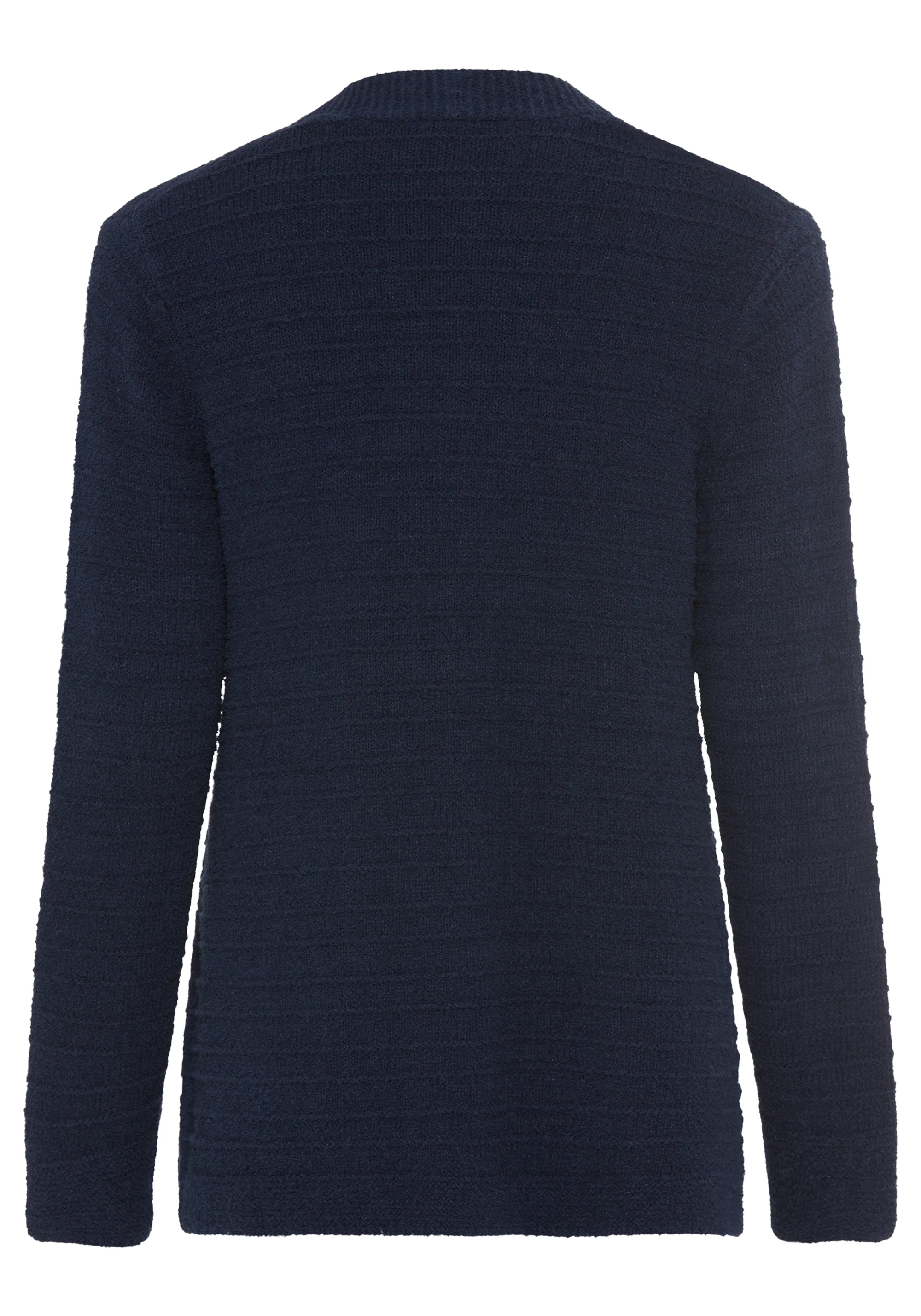Rib Knit Open Front Cardigan - Image 4