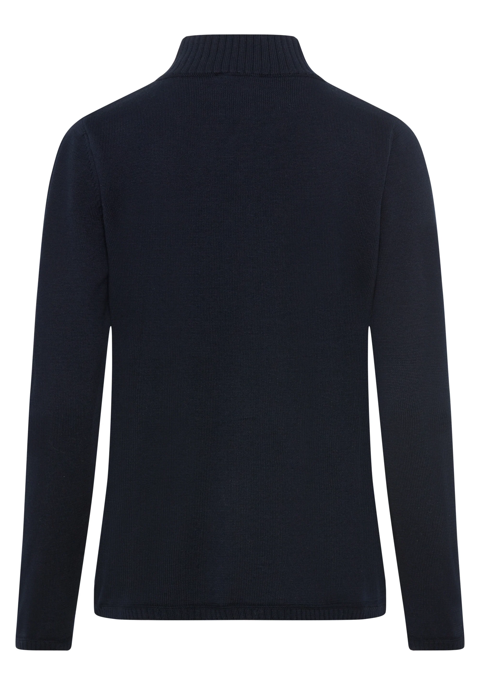Rib Knit Zip Front Cardigan - Image 9