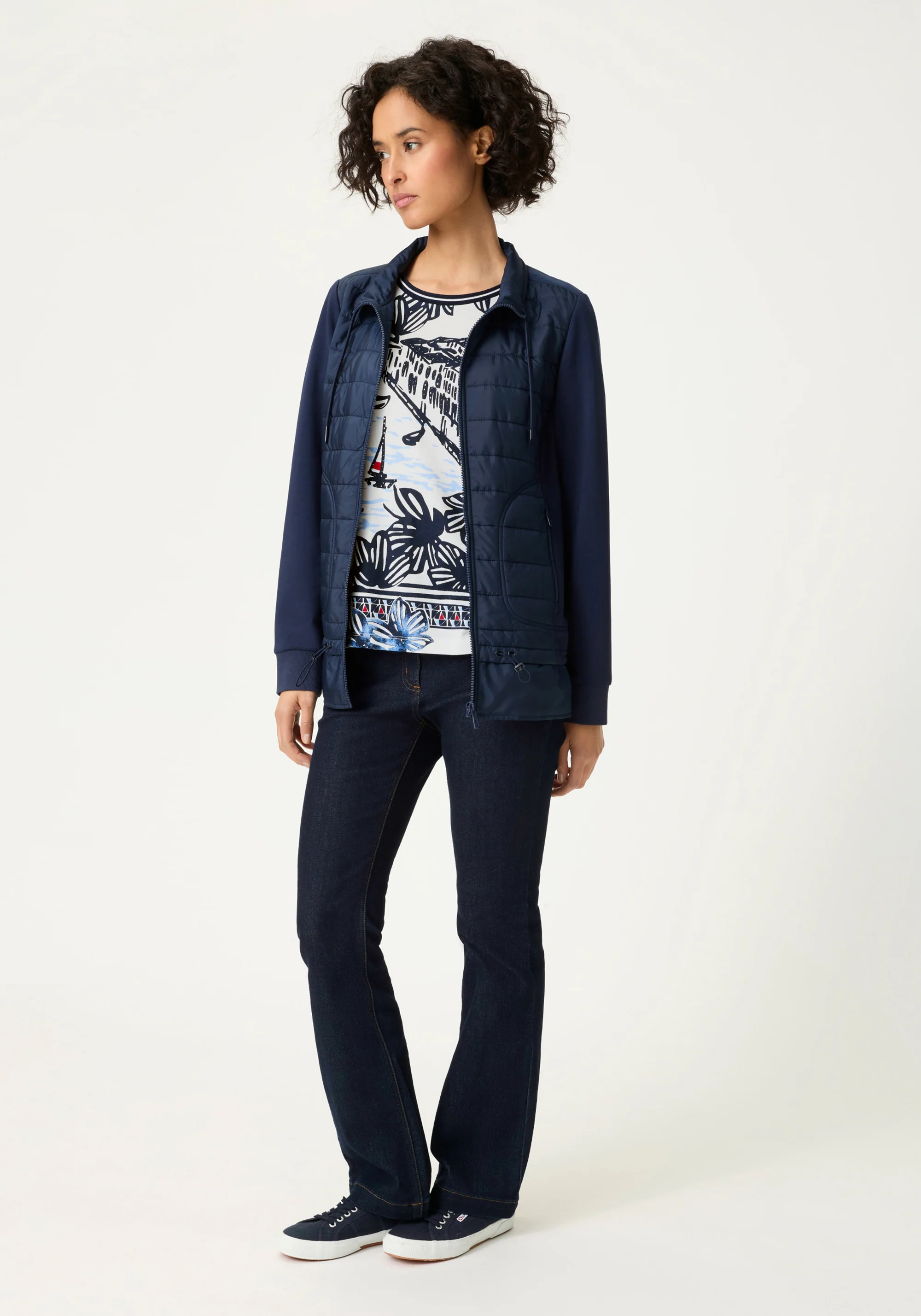 Riviera Scene Print T-Shirt - Image 4