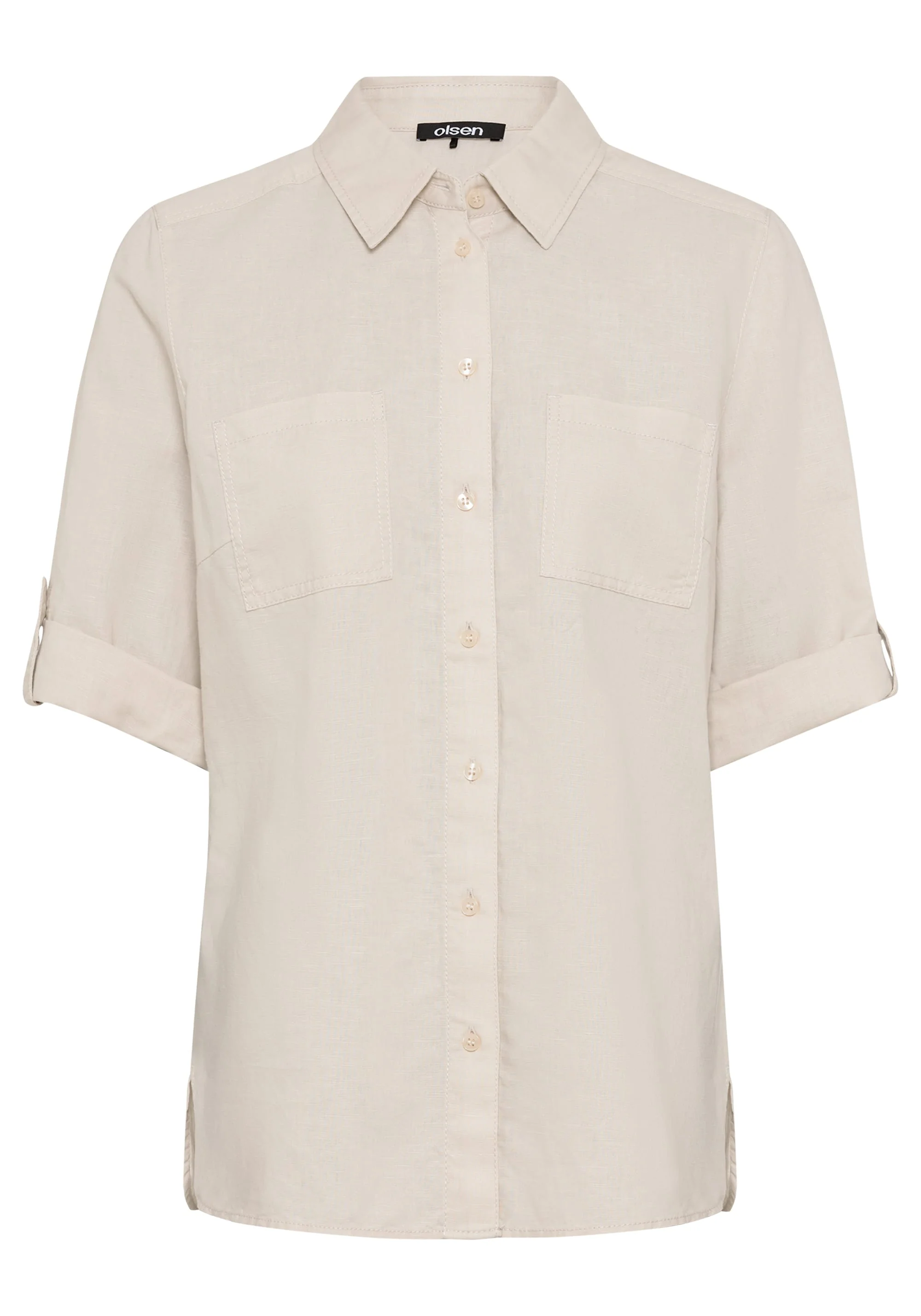 Rolled Sleeve Tab Shirt - Image 13