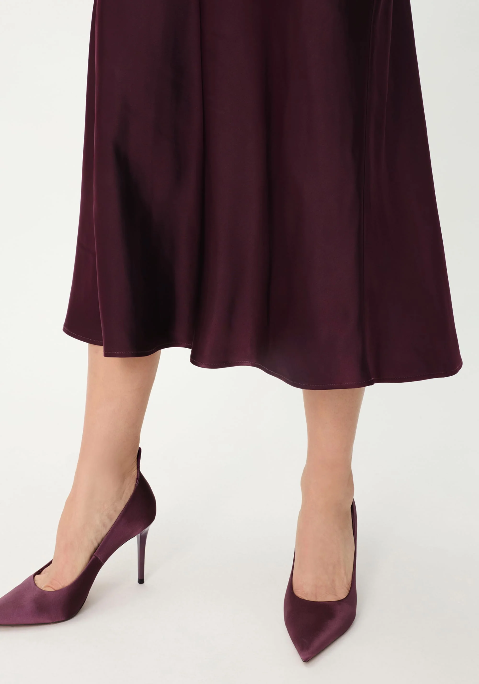 Satin Effect Skirt - Image 4