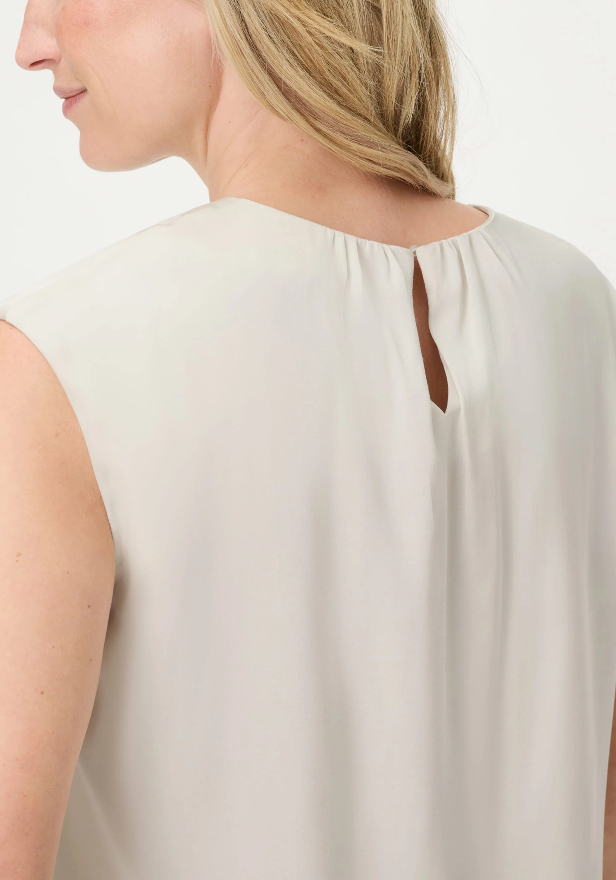 Satin Effect Sleeveless Shell - Image 4