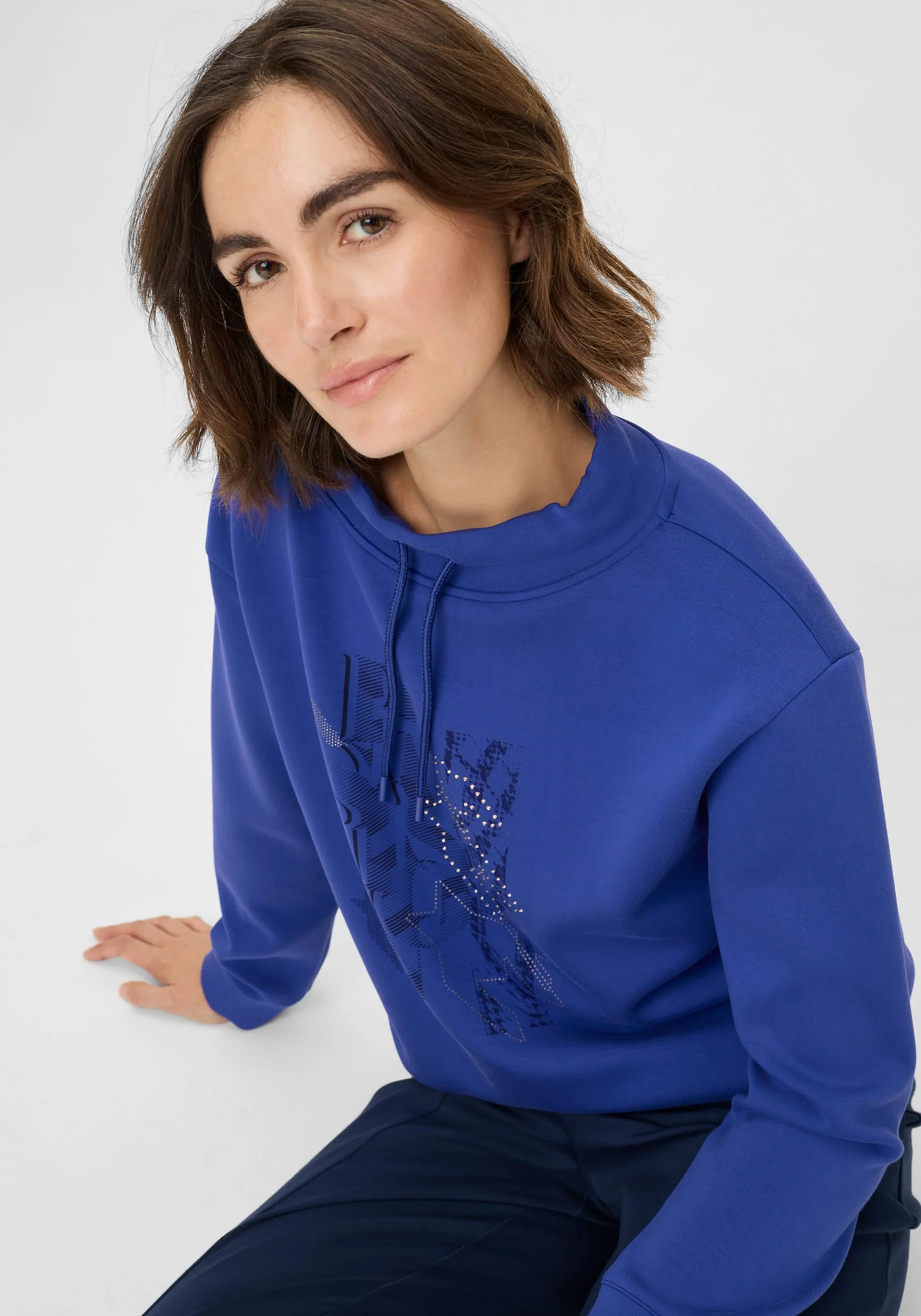 Scuba Jersey Embellished Top - Image 2
