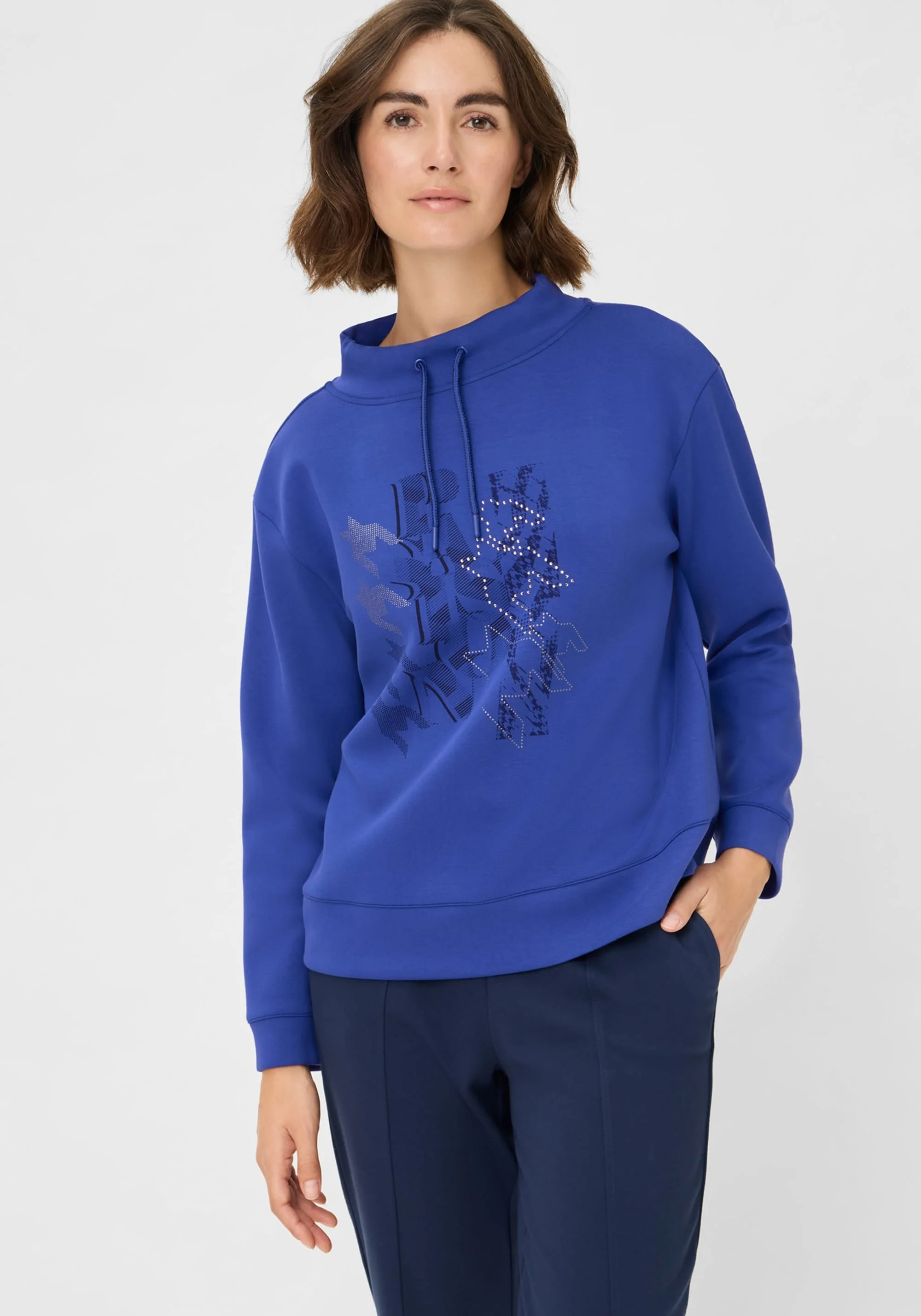 Scuba Jersey Embellished Top - Image 3