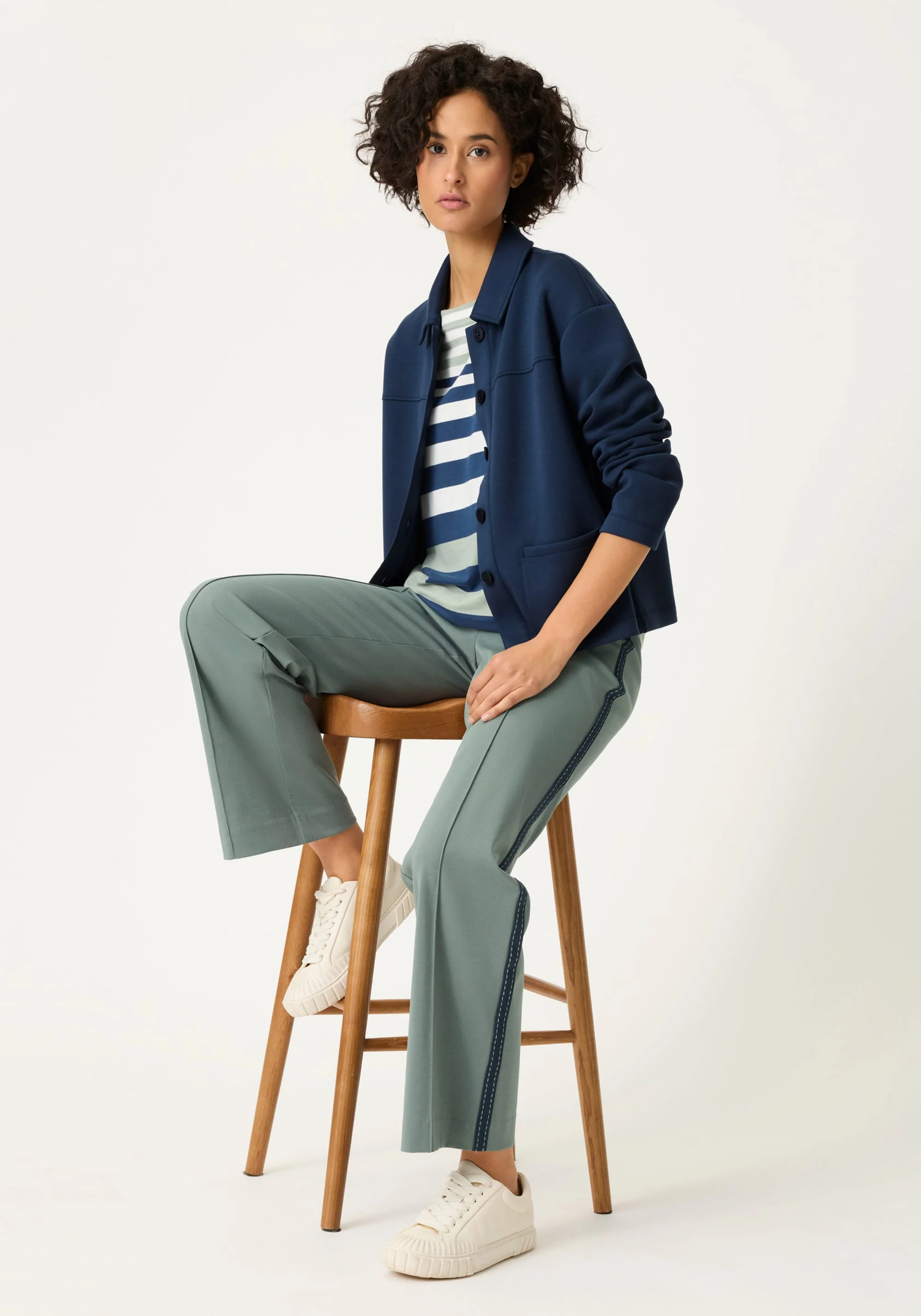 Scuba Knit Jersey Jacket - Image 5