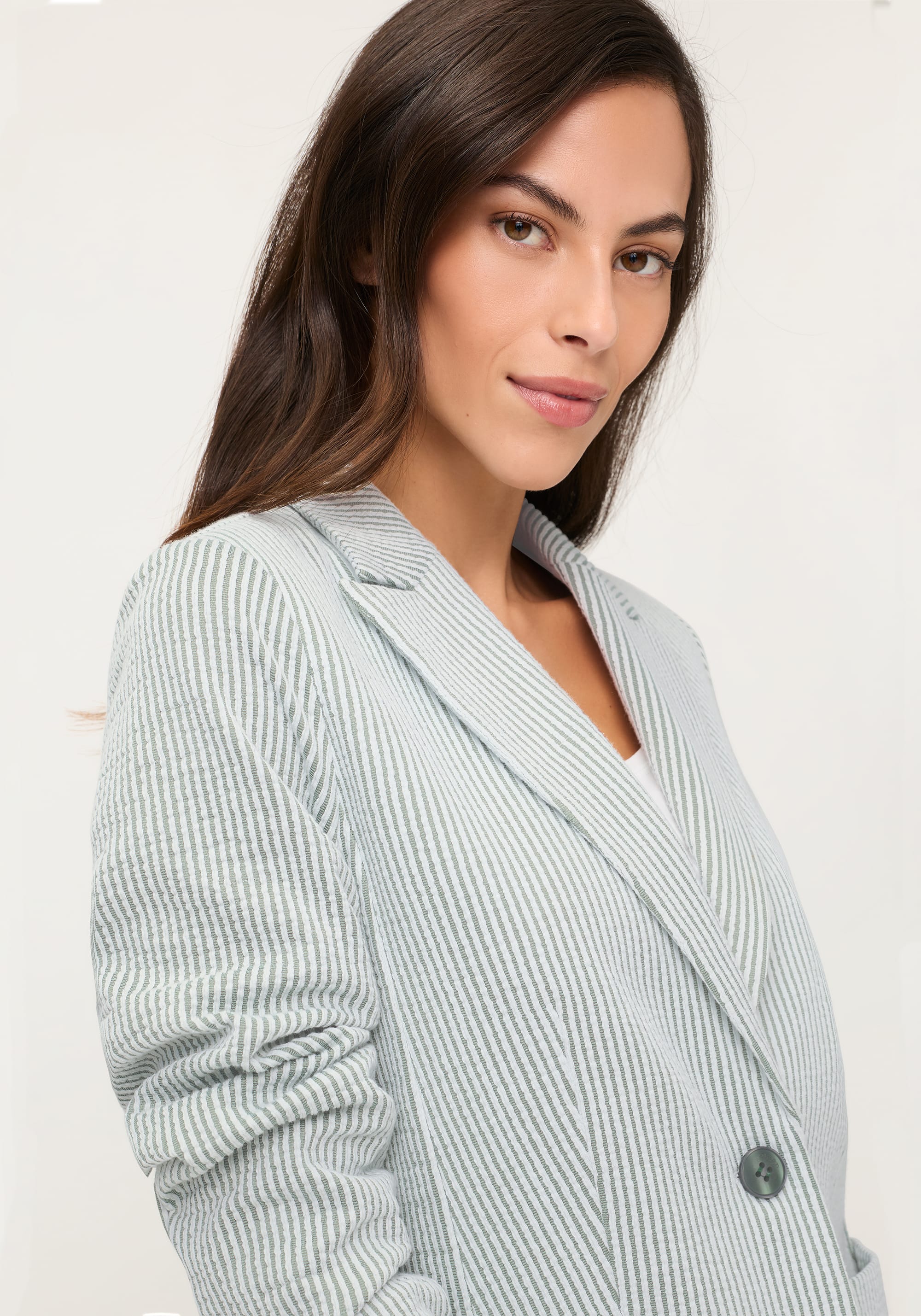Seersucker Blazer - Image 2