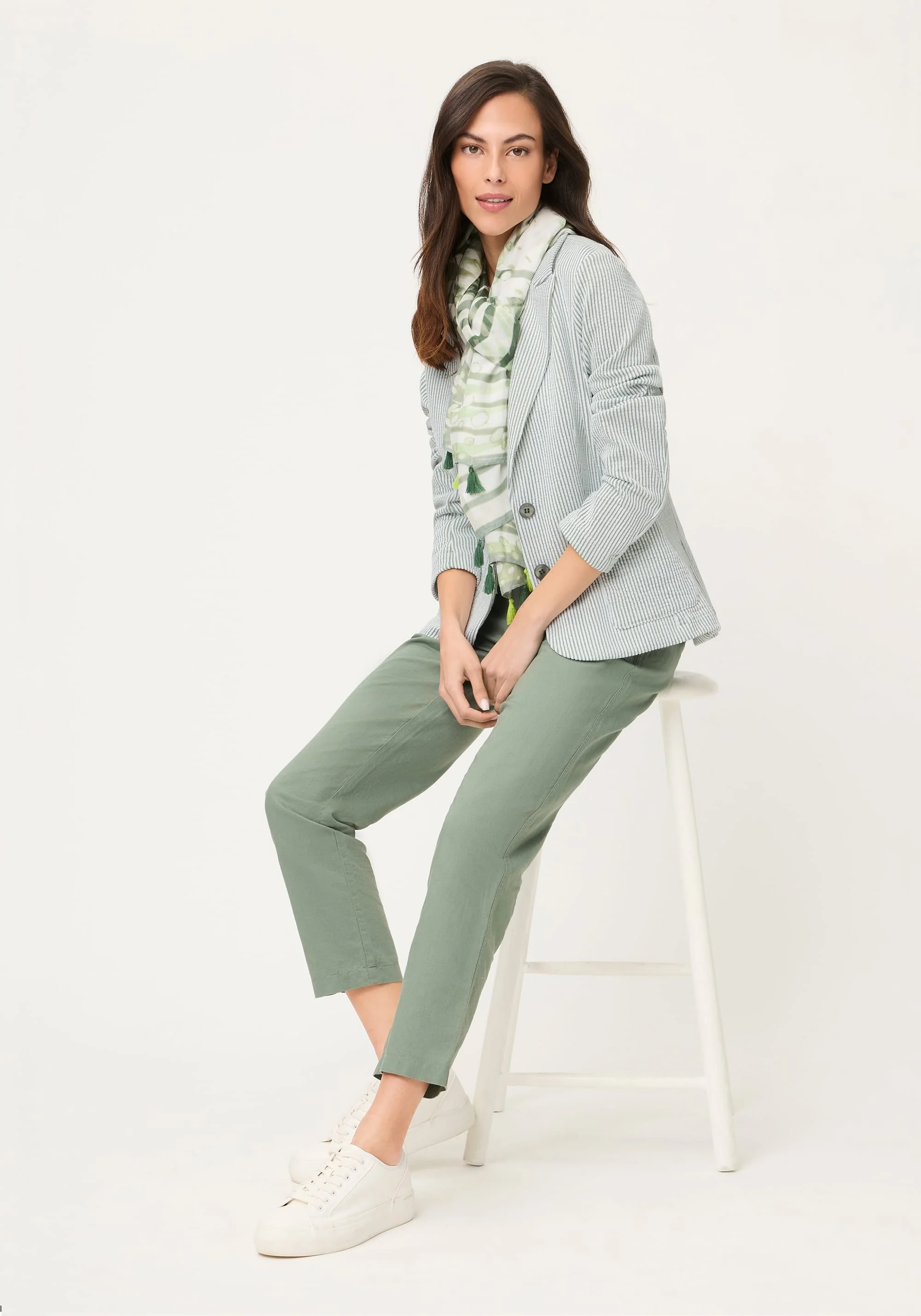 Seersucker Blazer - Image 5