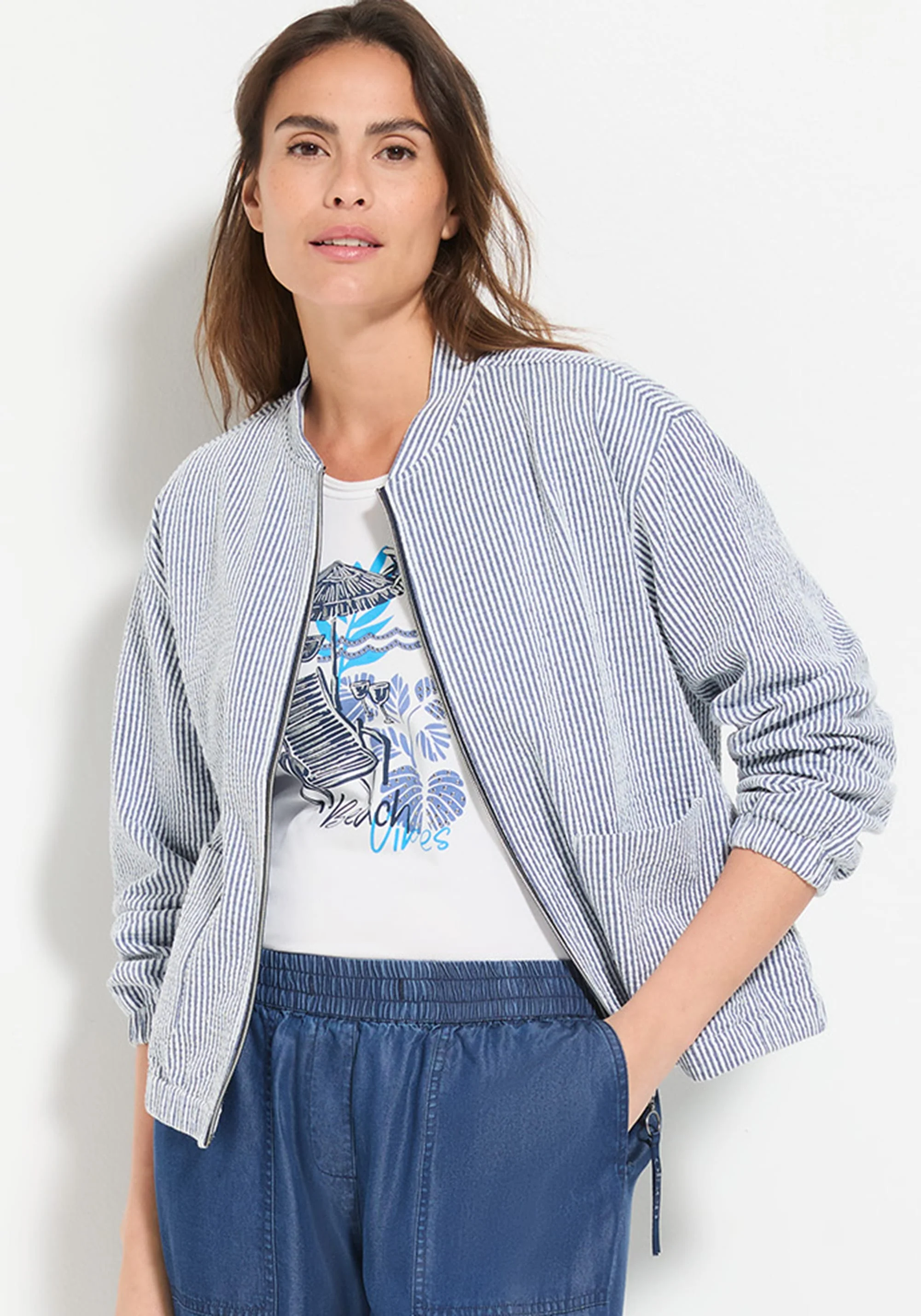 Seersucker Jacket