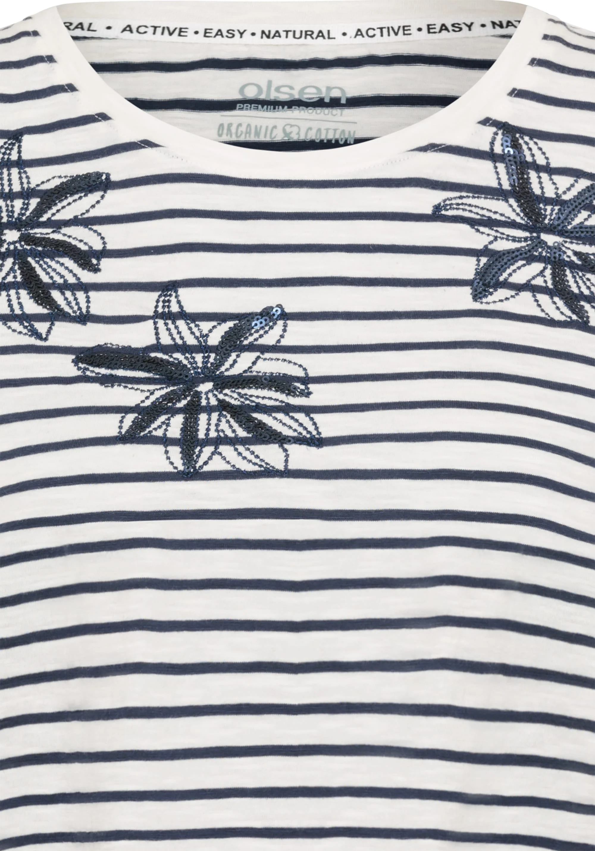 Sequin and Stripe T-Shirt - Image 6