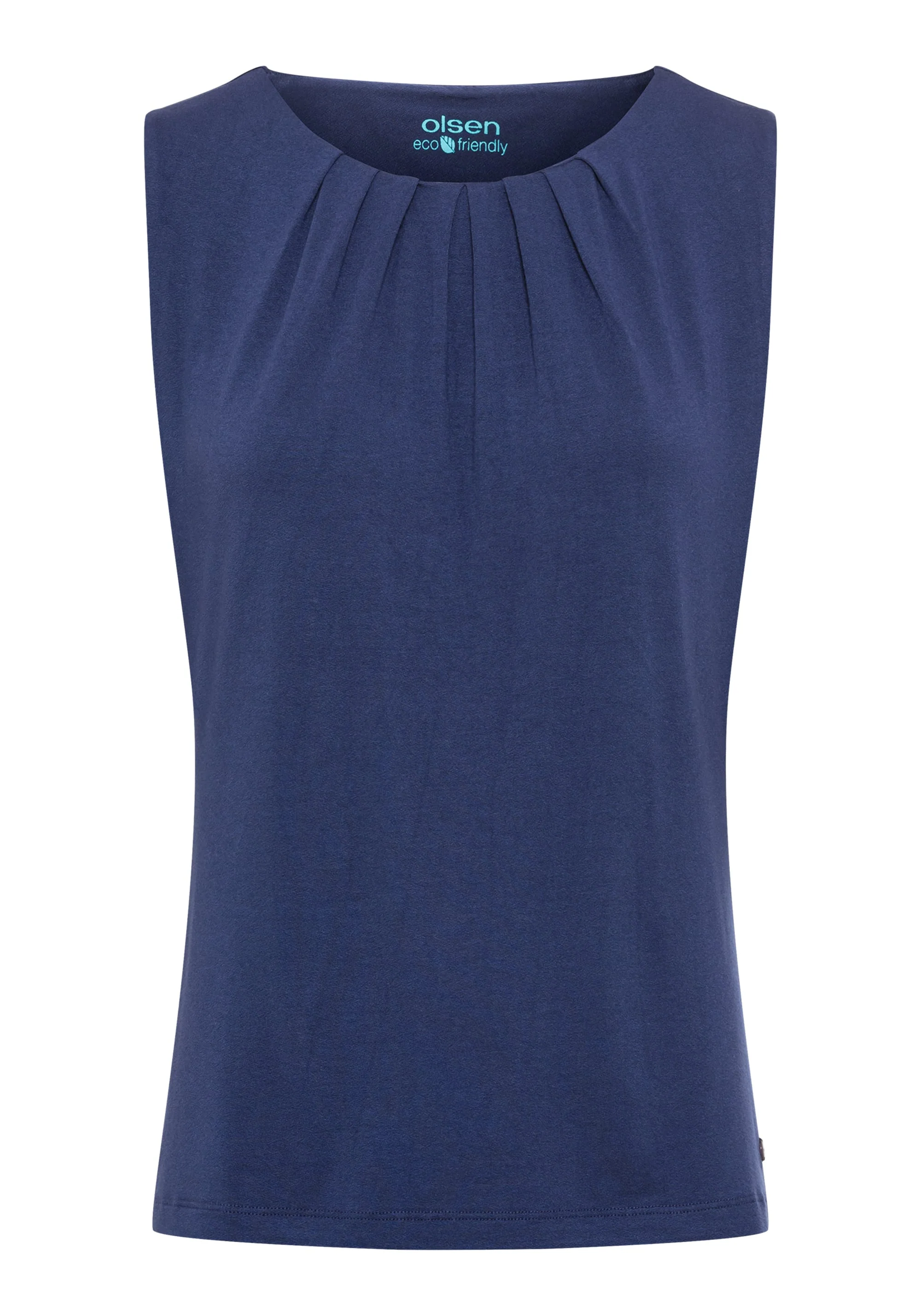 Shell with Pleated Neckline - Image 3