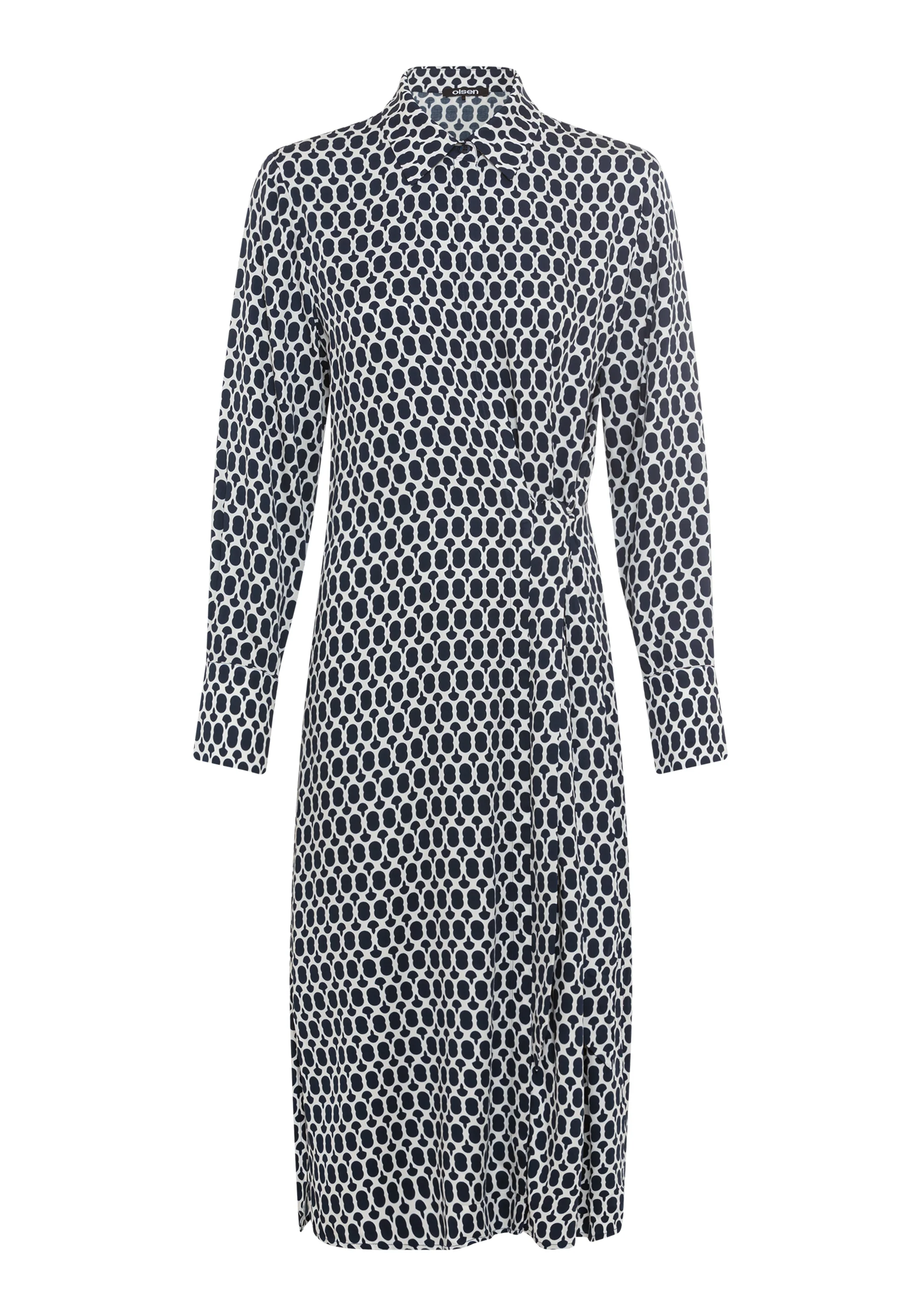 Shirt Dress with Waist Tie Detail - Image 5