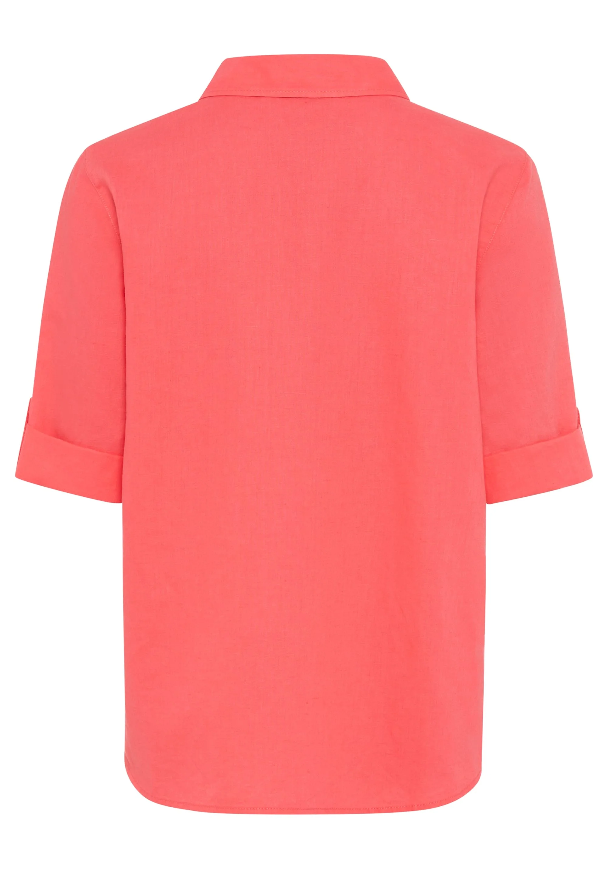 Shirt with Rolled Sleeve Tab Detail - Image 4