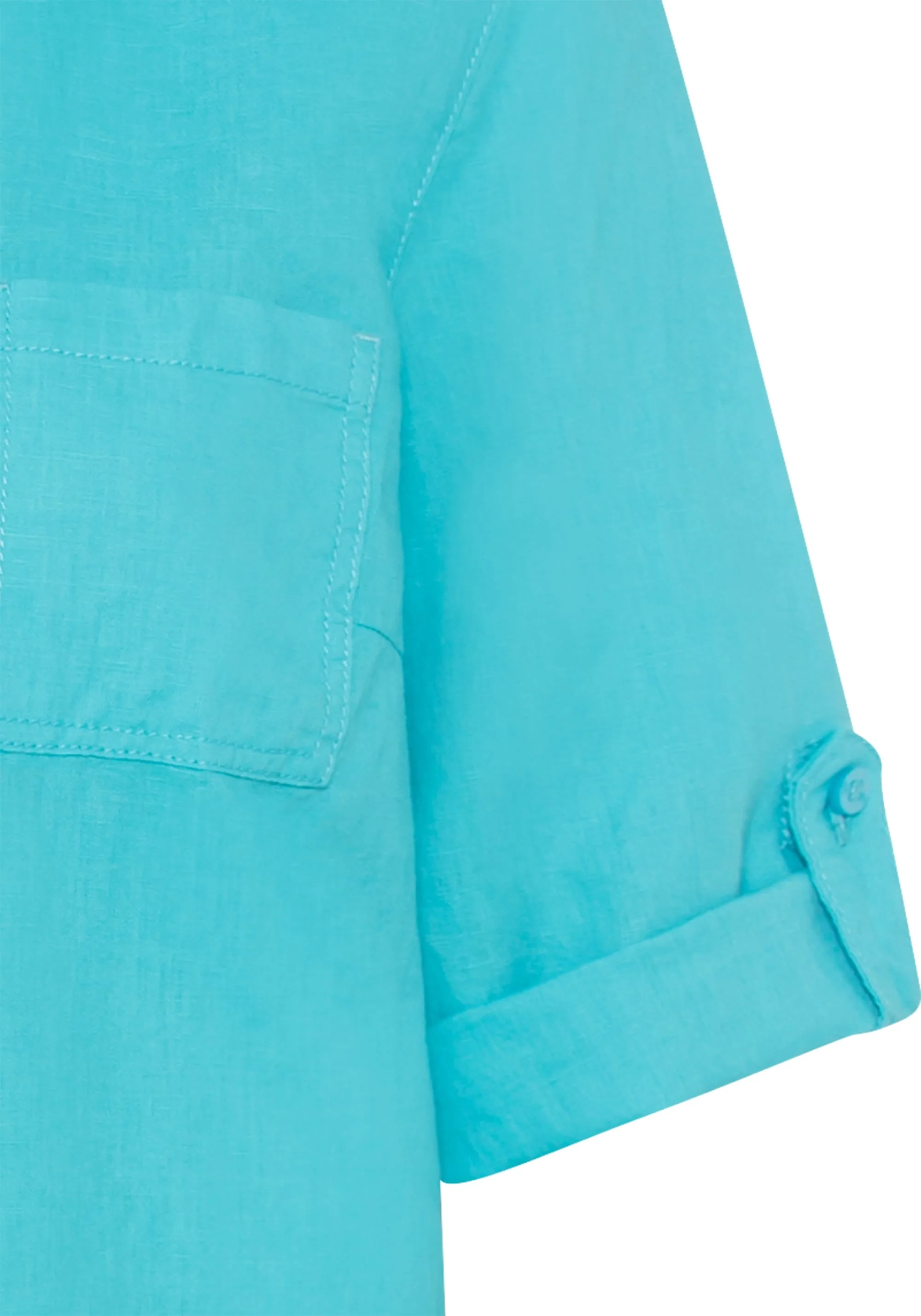 Shirt with Rolled Sleeve Tab Detail - Image 11