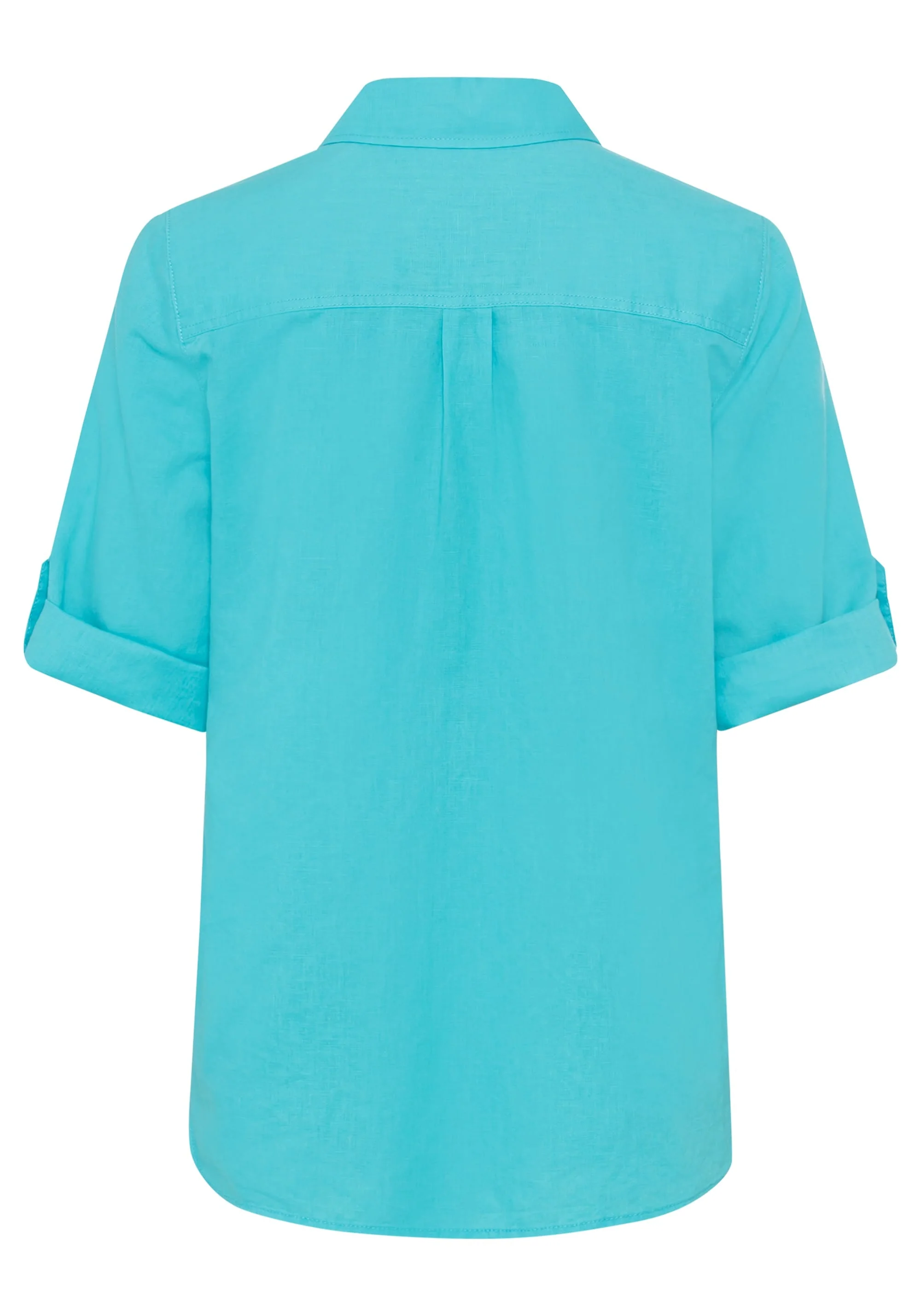 Shirt with Rolled Sleeve Tab Detail - Image 9