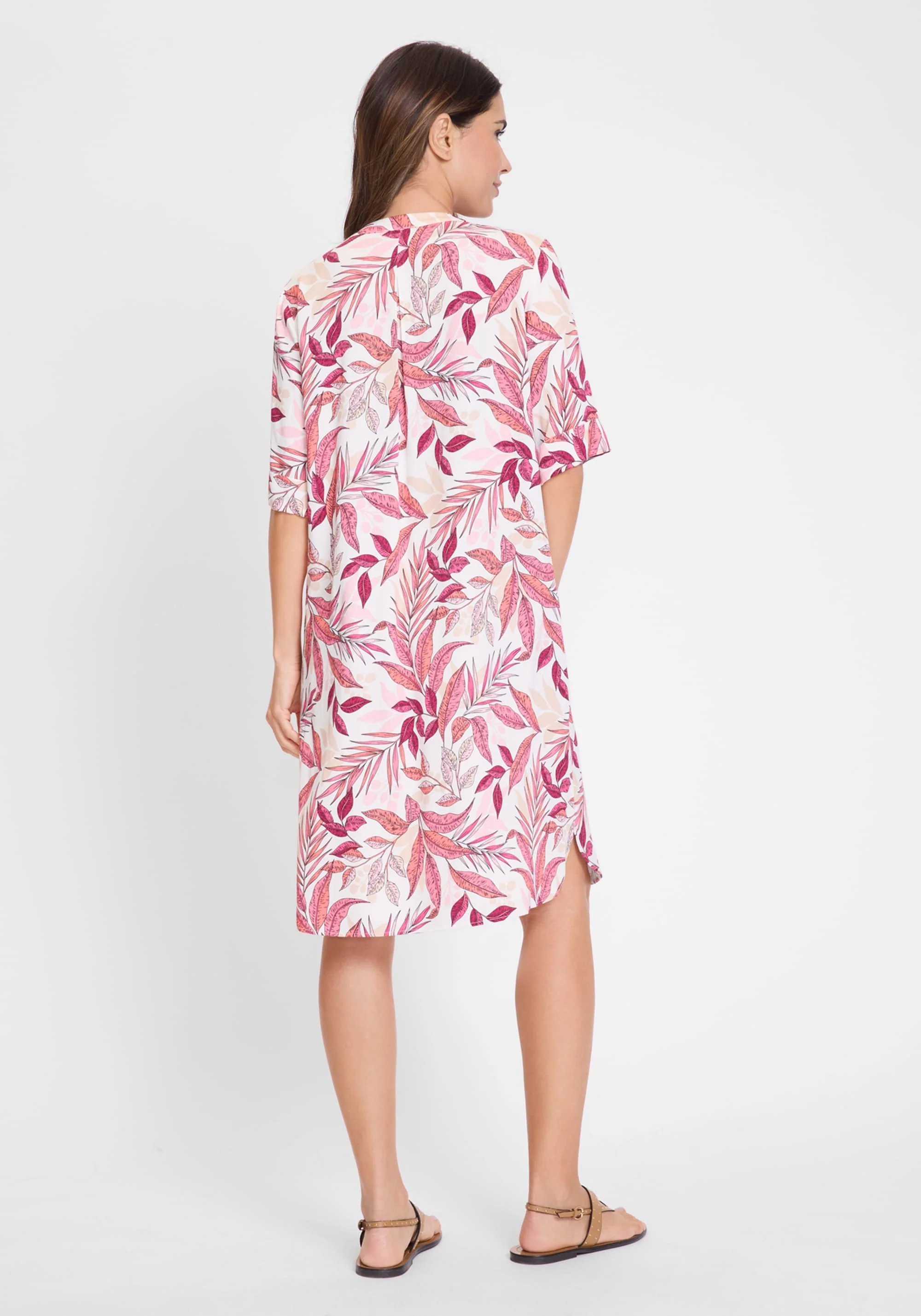 Short Sleeve Tunic Dress - Image 2