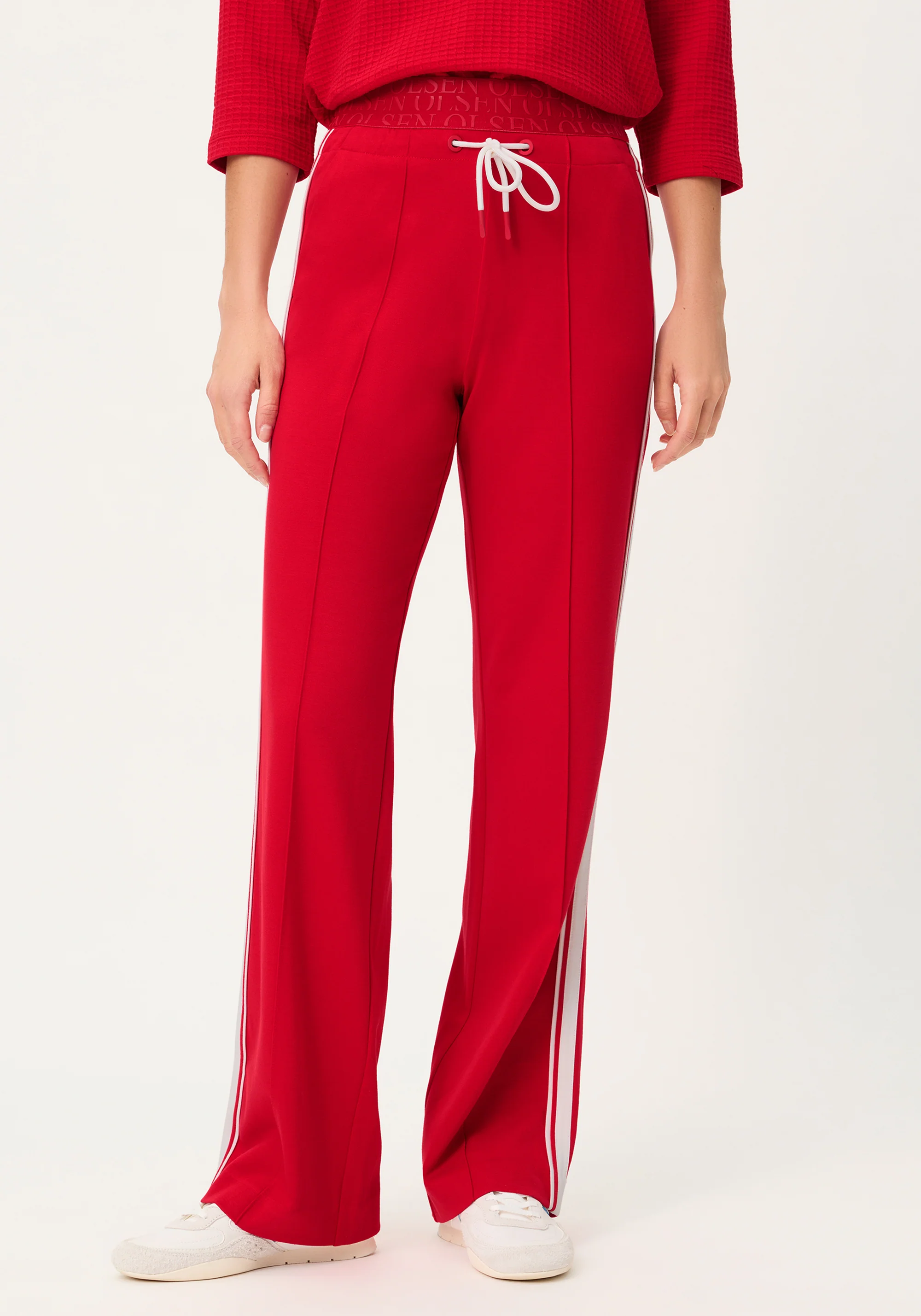 Side Stripe Jersey Drawstring Pant - Image 2