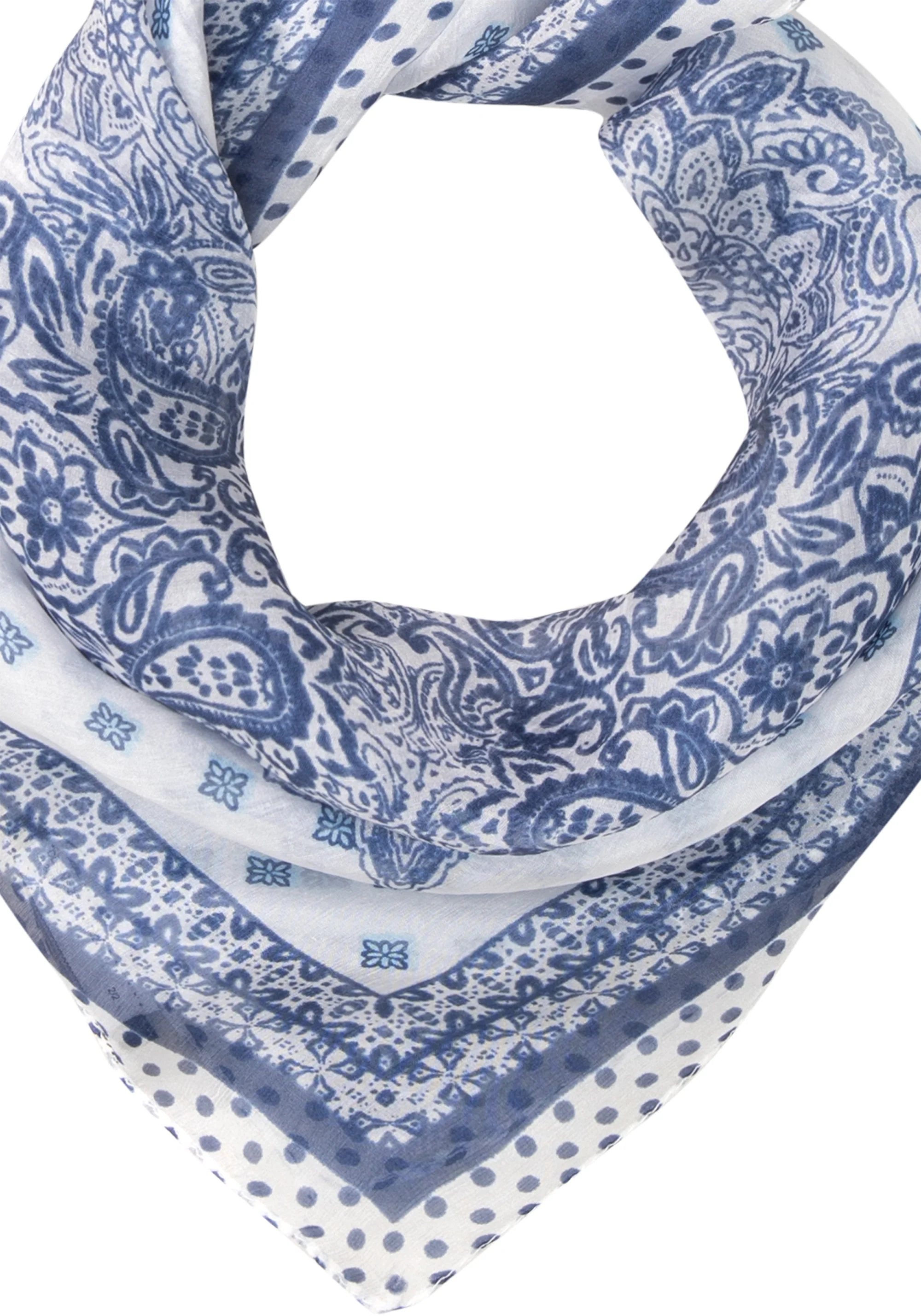 Silk Paisley Kerchief - Image 3