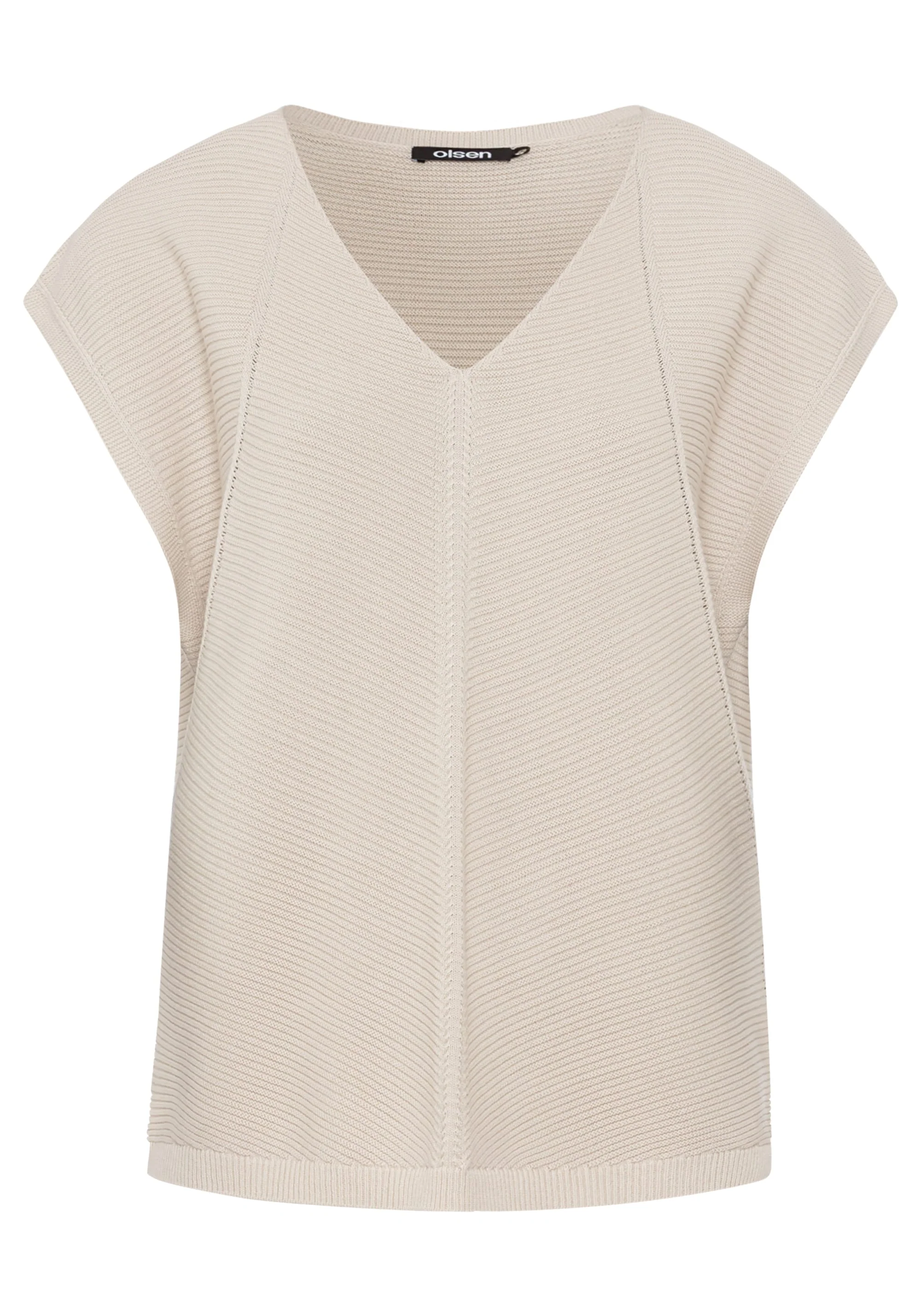 Sleeveless Rib Knit Pullover - Image 3