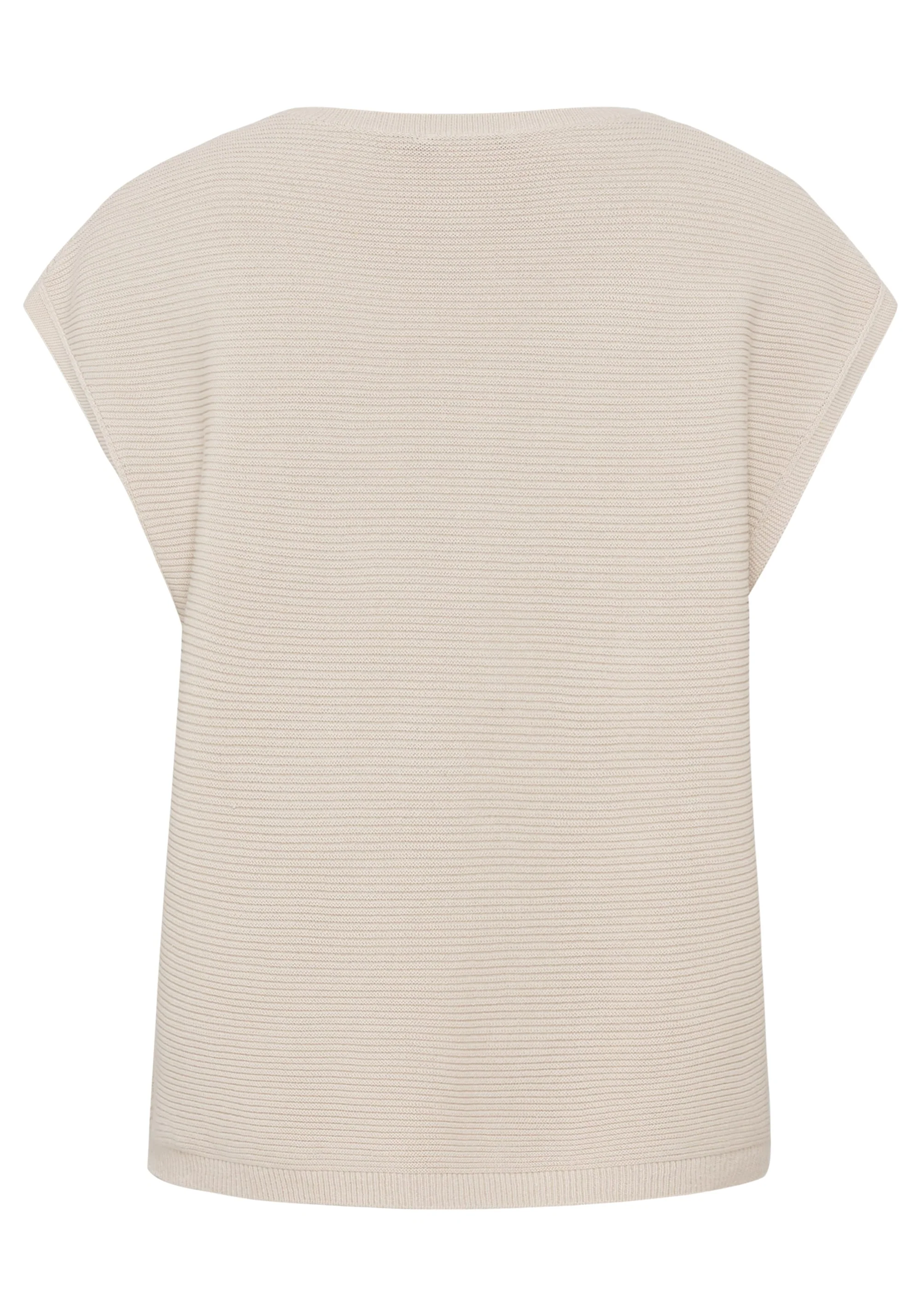 Sleeveless Rib Knit Pullover - Image 4