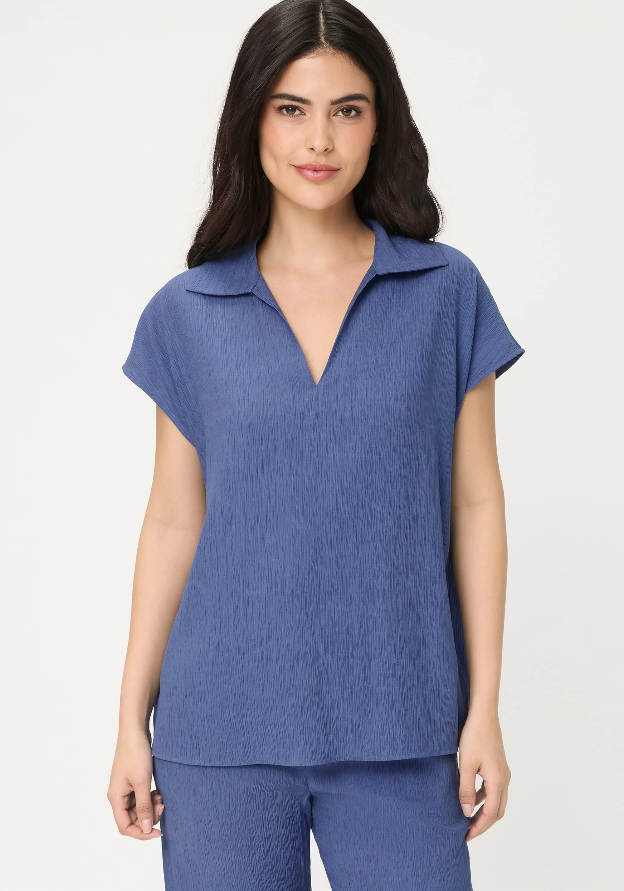 Soft Crinkle Blouse