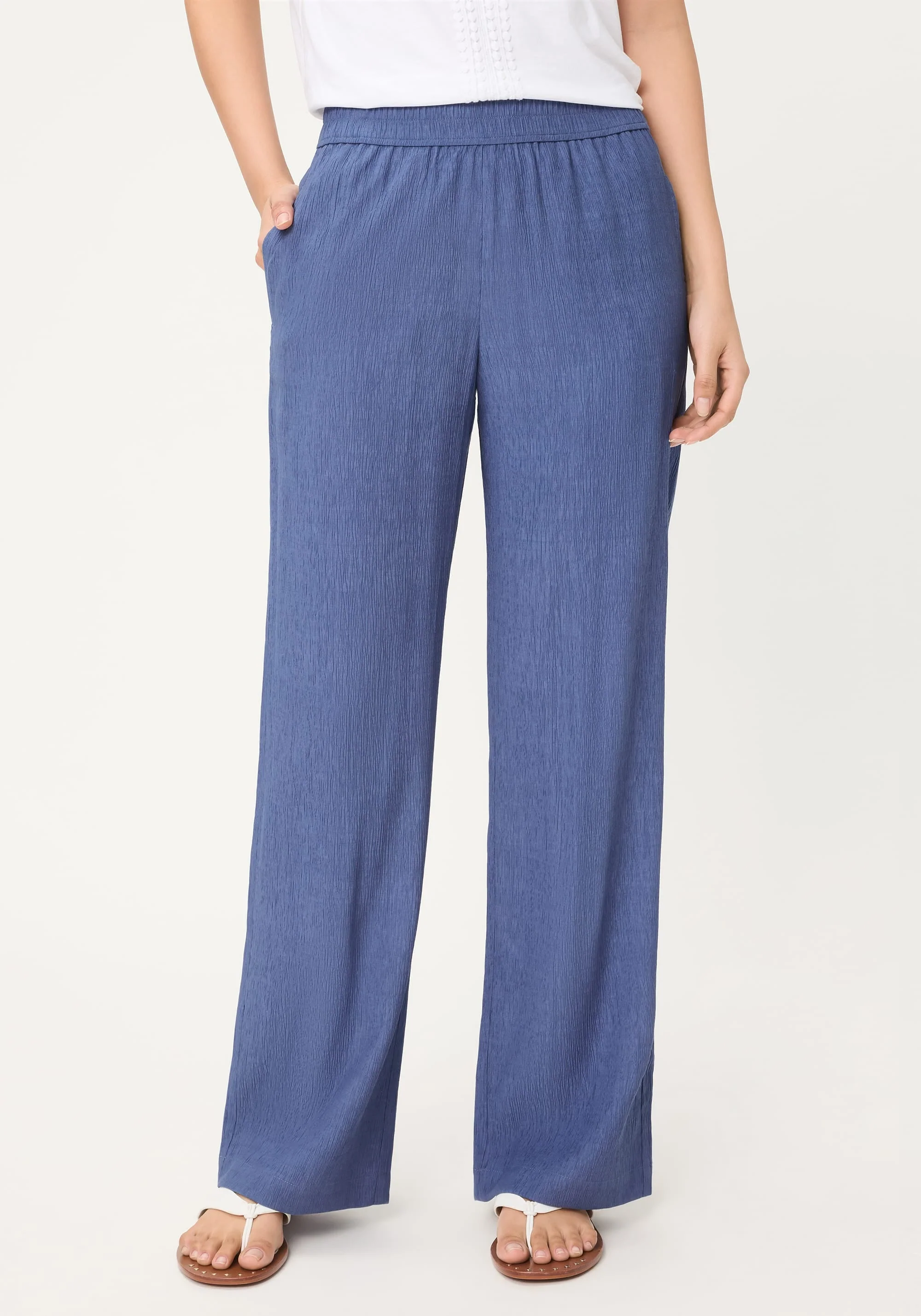 Soft Crinkle Pull-On Pant - Image 2