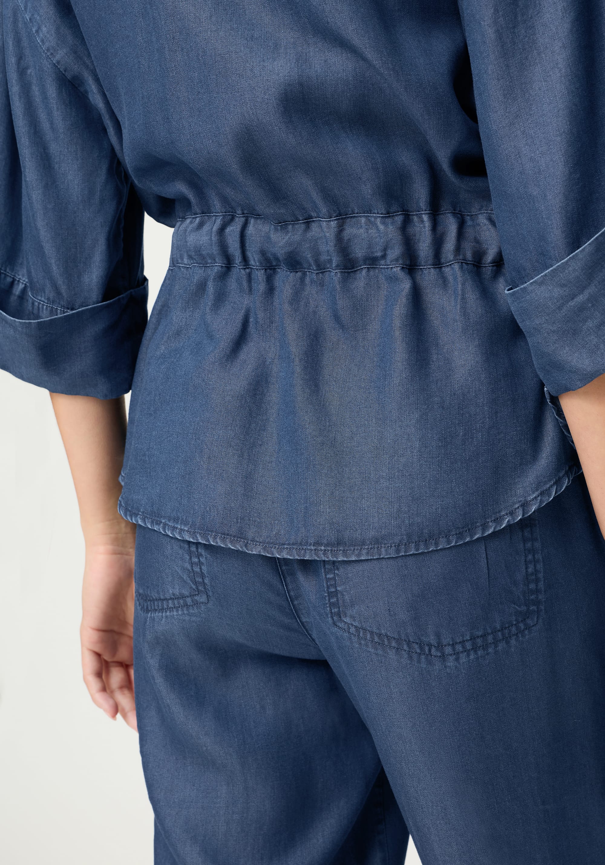 Soft Denim-Look Jacket - Image 4