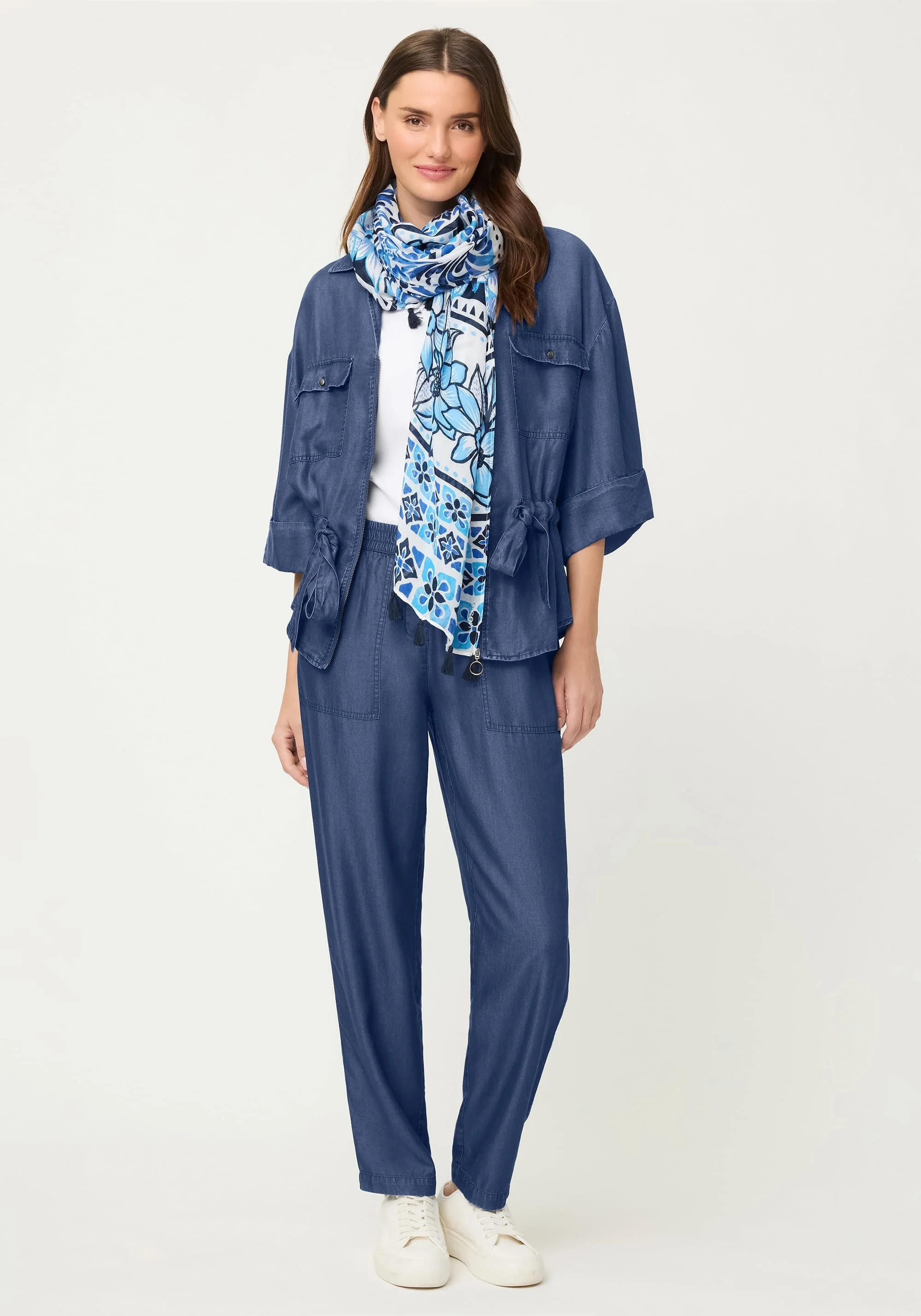 Soft Denim-Look Jacket - Image 5