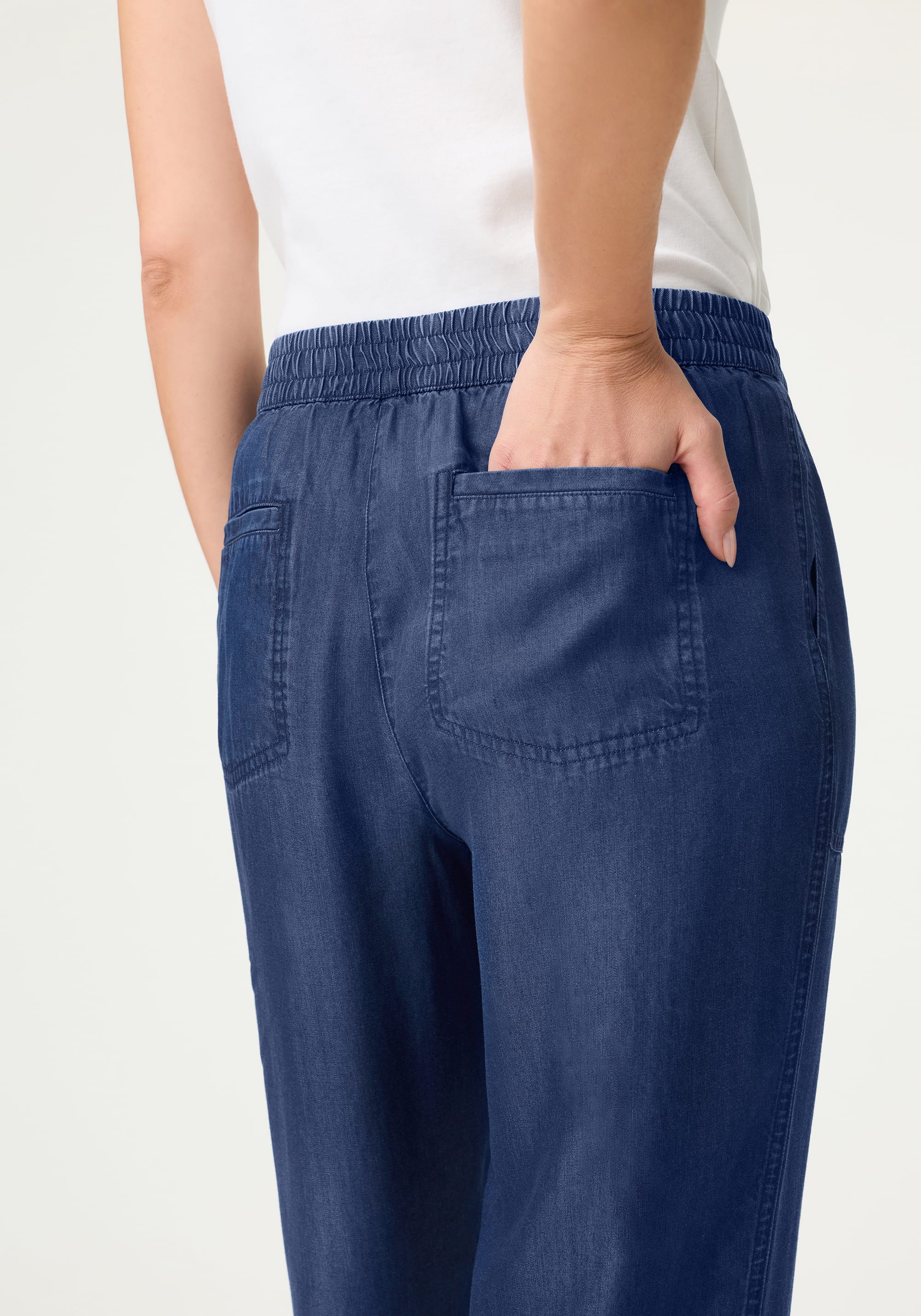 Soft Denim-Look Pant - Image 4