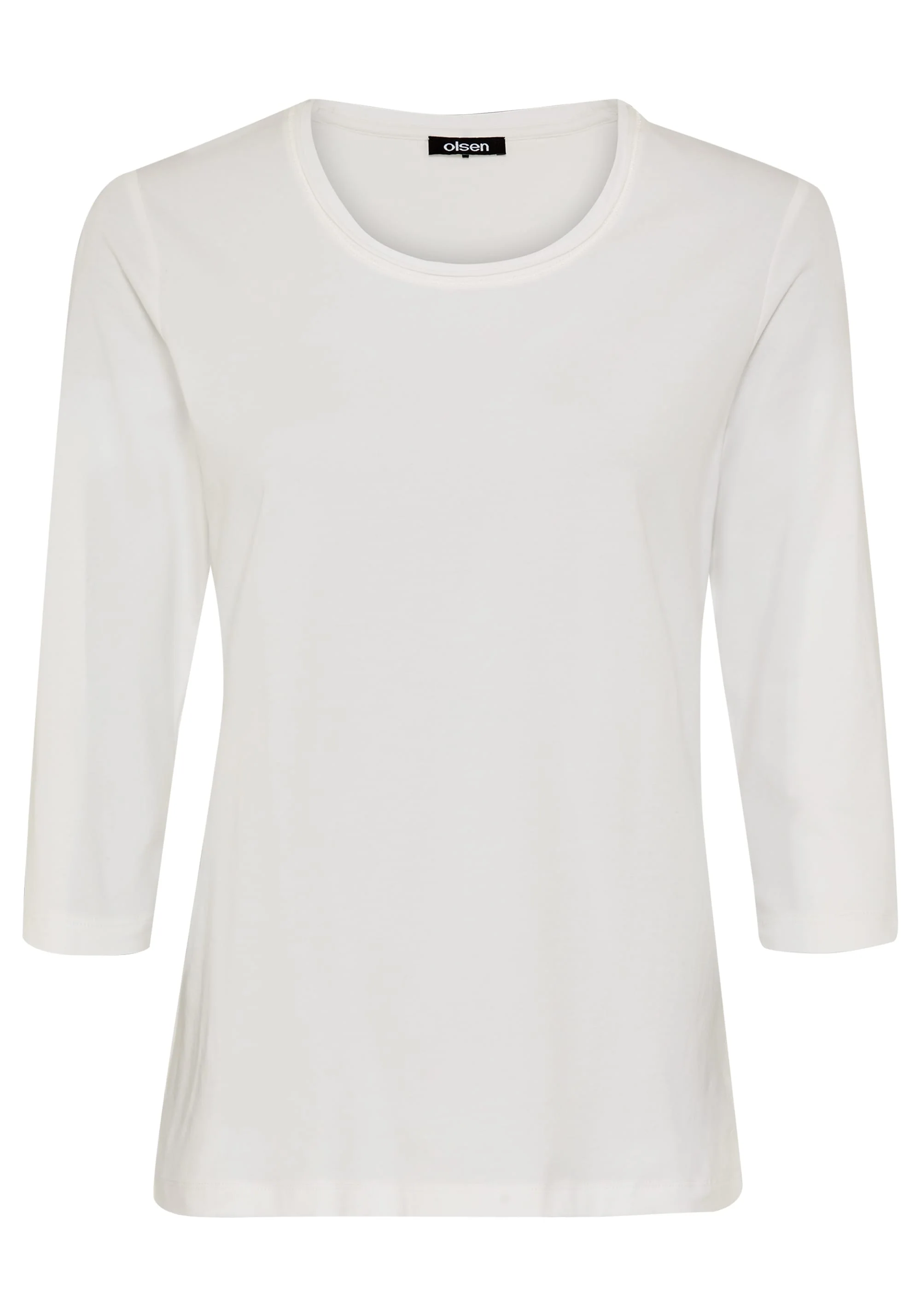 Solid 3/4 Sleeve T-Shirt - Image 8