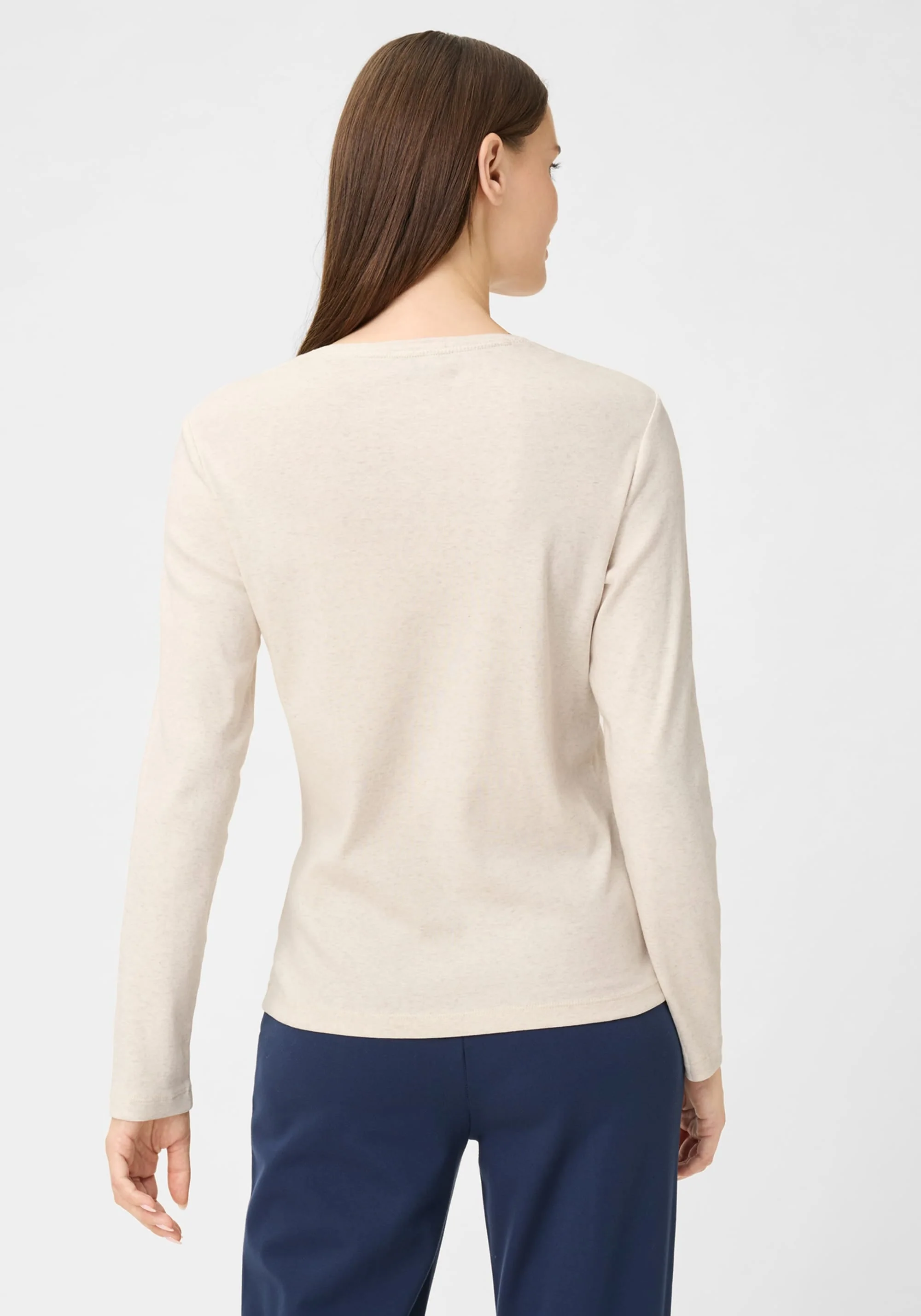 Solid Long Sleeve T-Shirt - Image 2