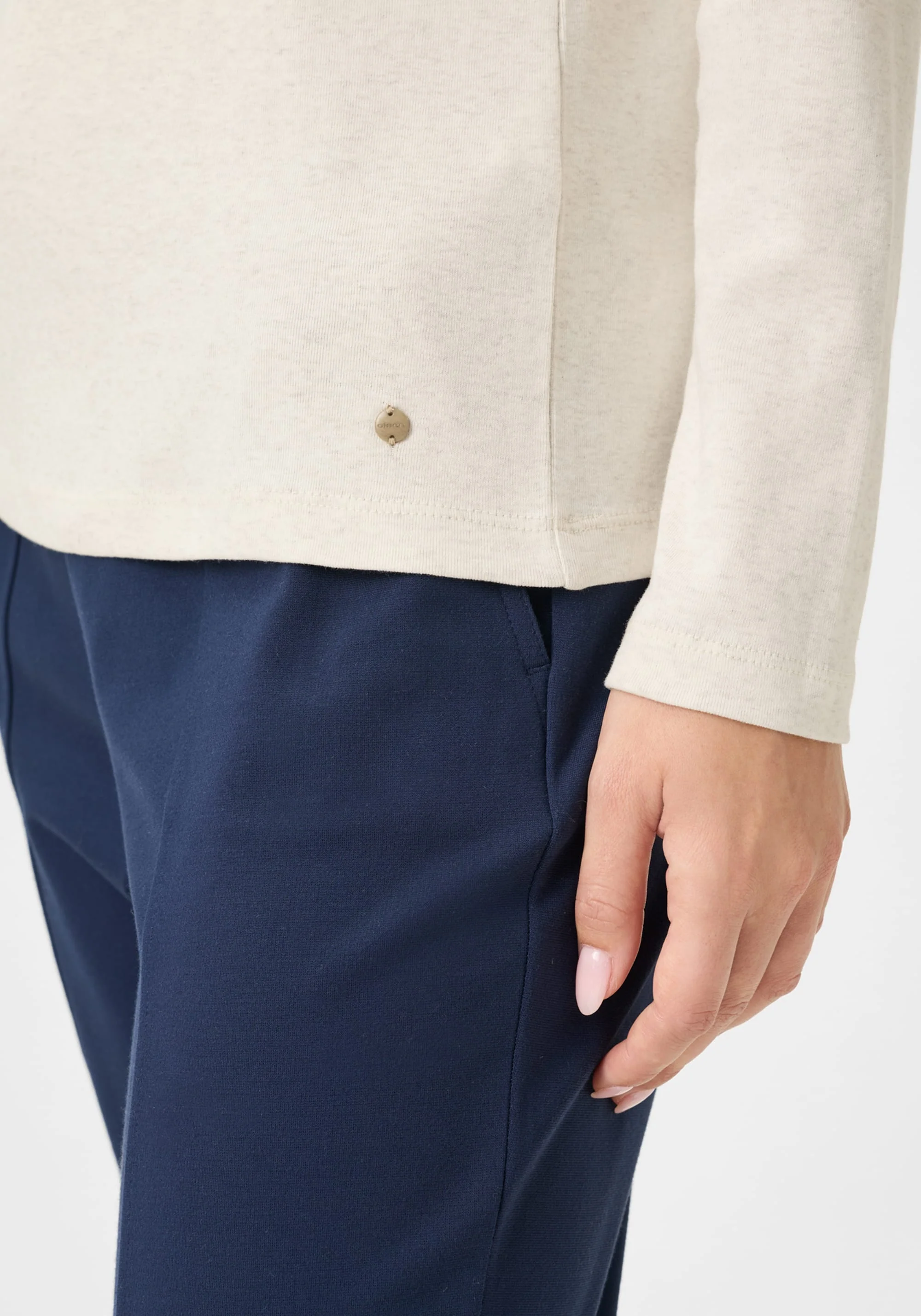Solid Long Sleeve T-Shirt - Image 3