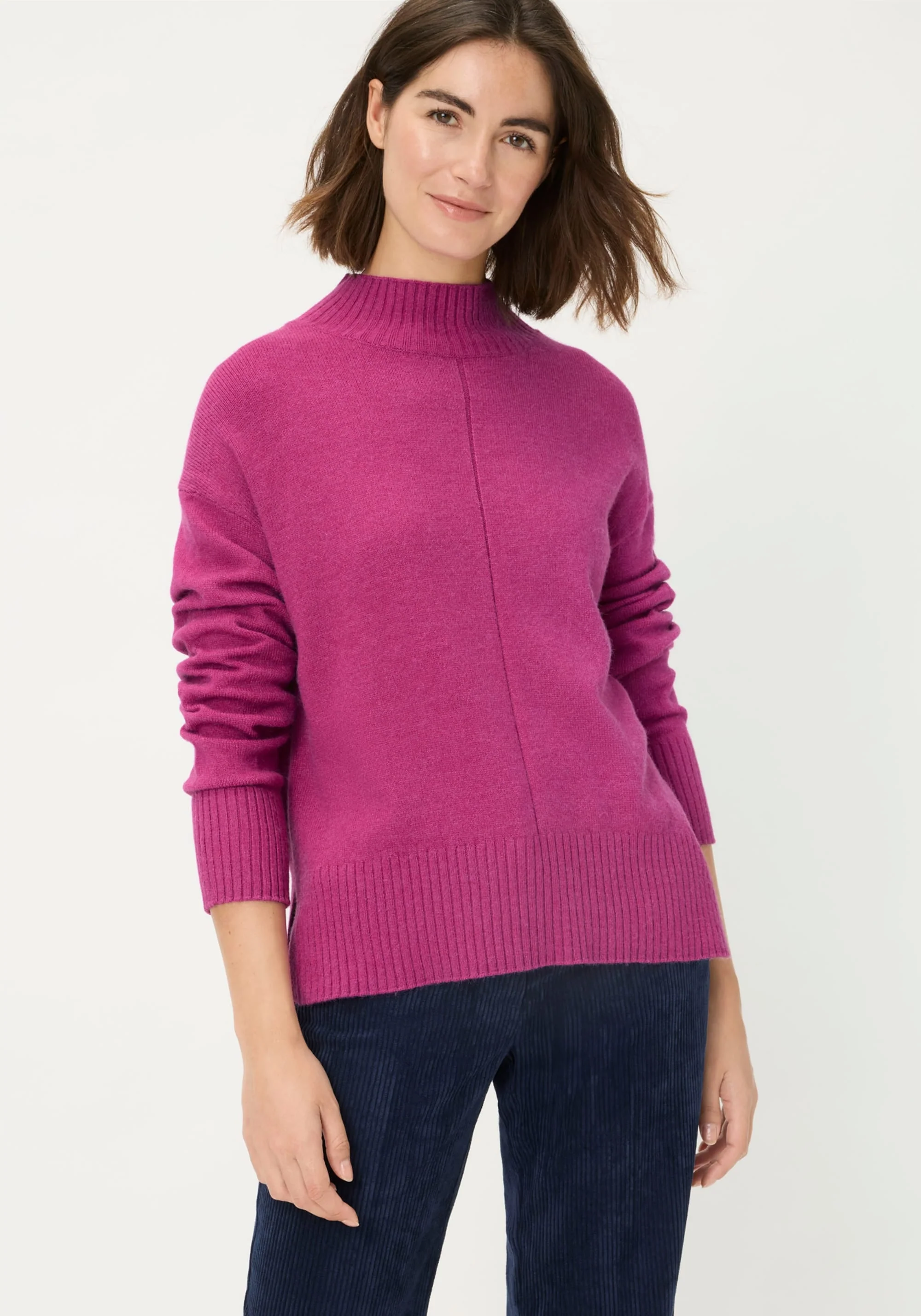 Solid Mock Neck - Image 2