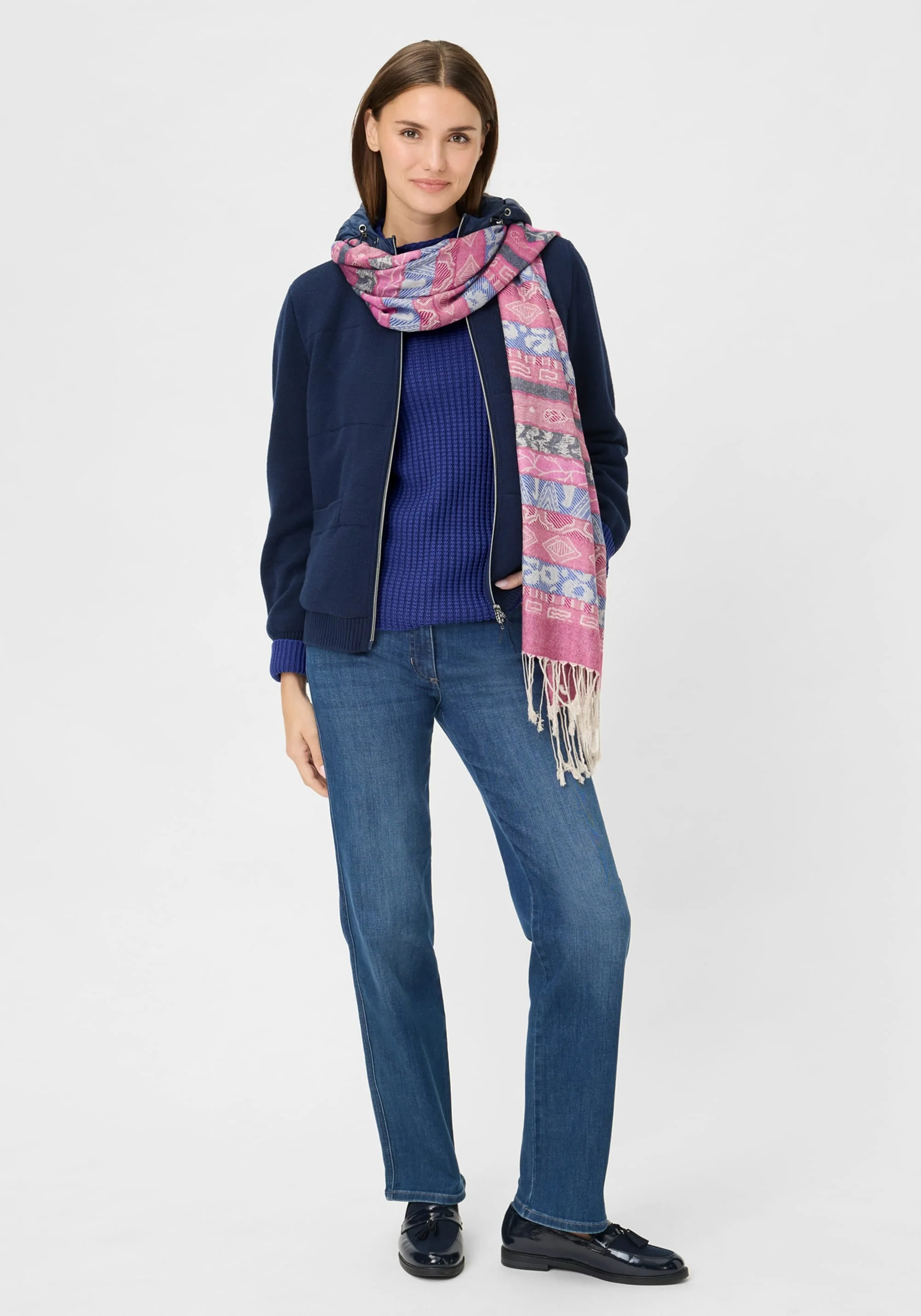 Solid Mock Neck Sweater - Image 4