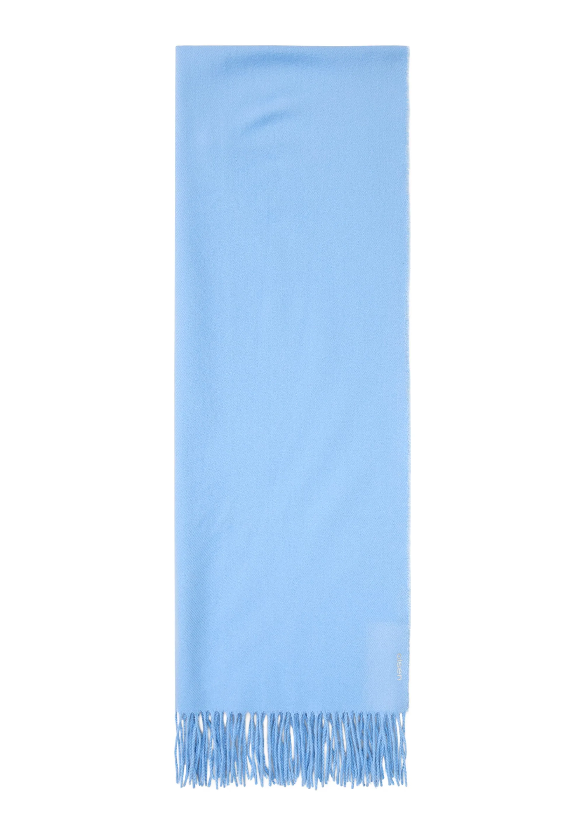 Solid Scarf with Fringe - Image 3
