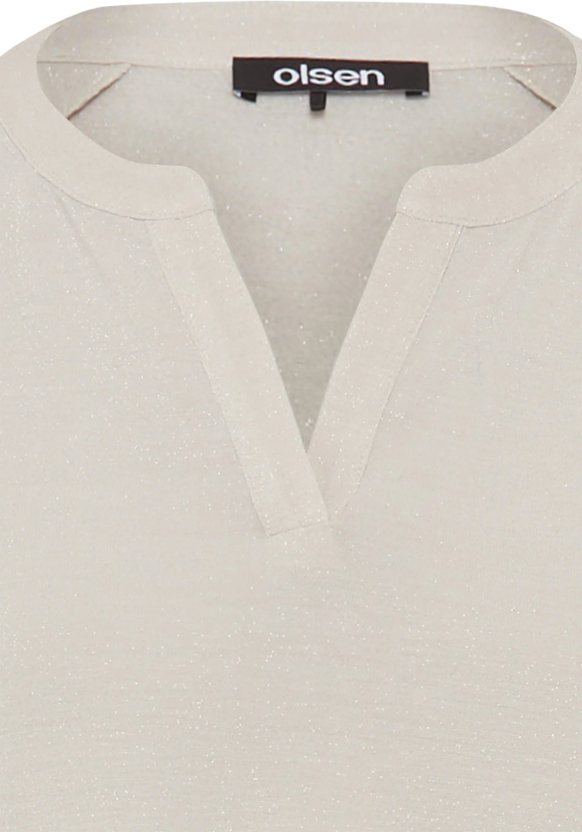 Solid Shimmer Effect Tunic T-Shirt - Image 7