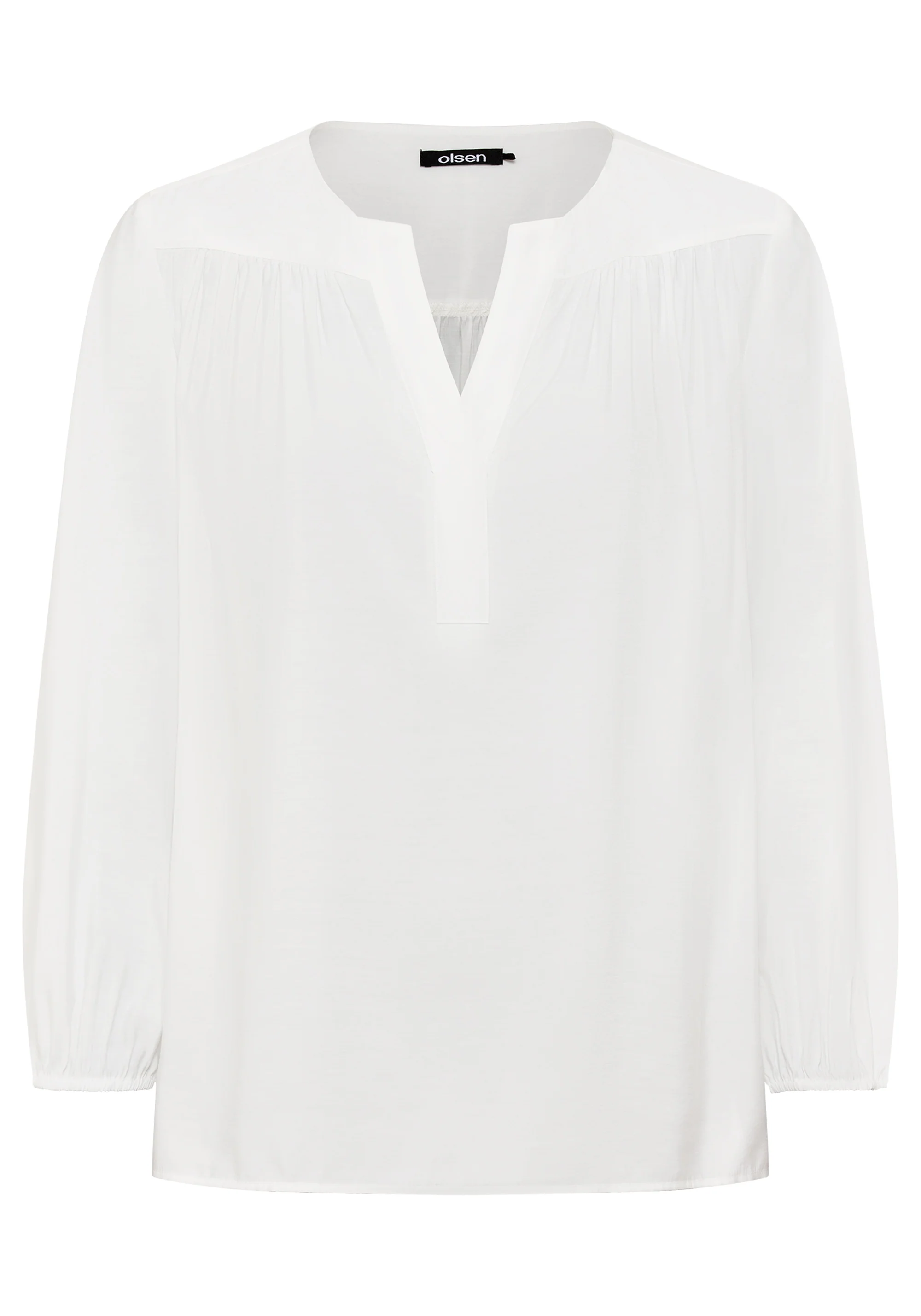 Solid Tunic Blouse - Image 4