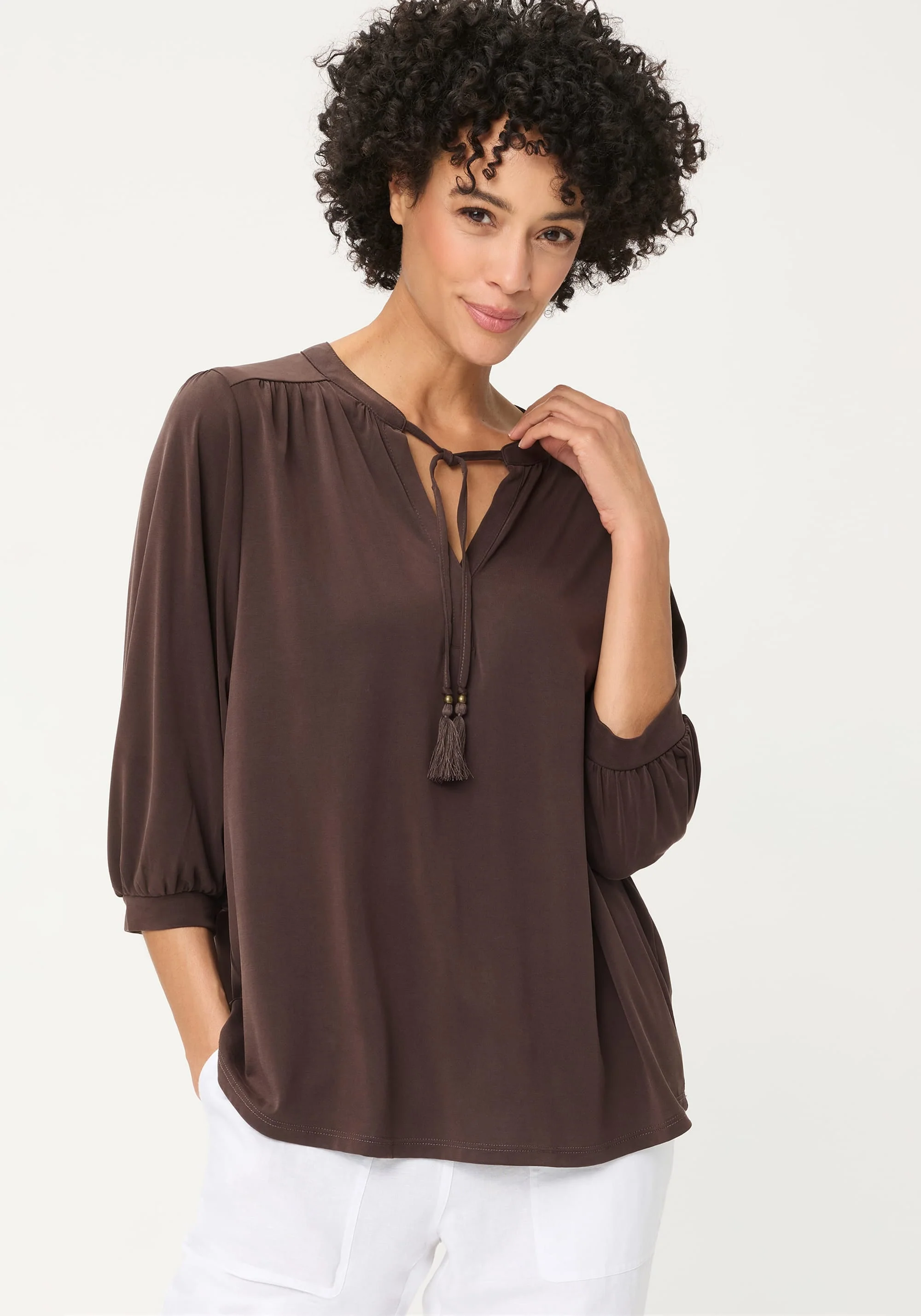 Solid Tunic T-Shirt