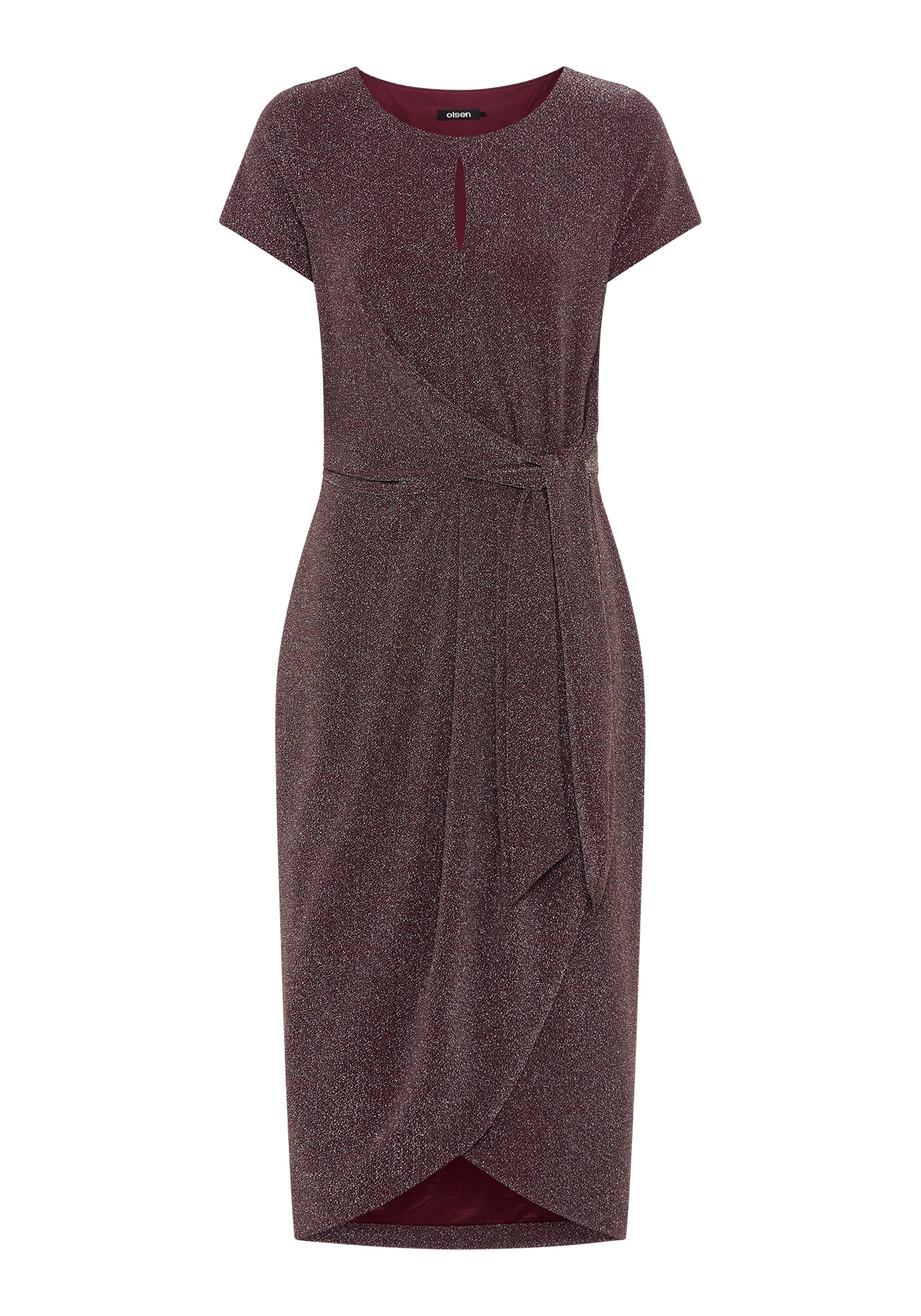 Sparkle Faux Wrap Dress - Image 6