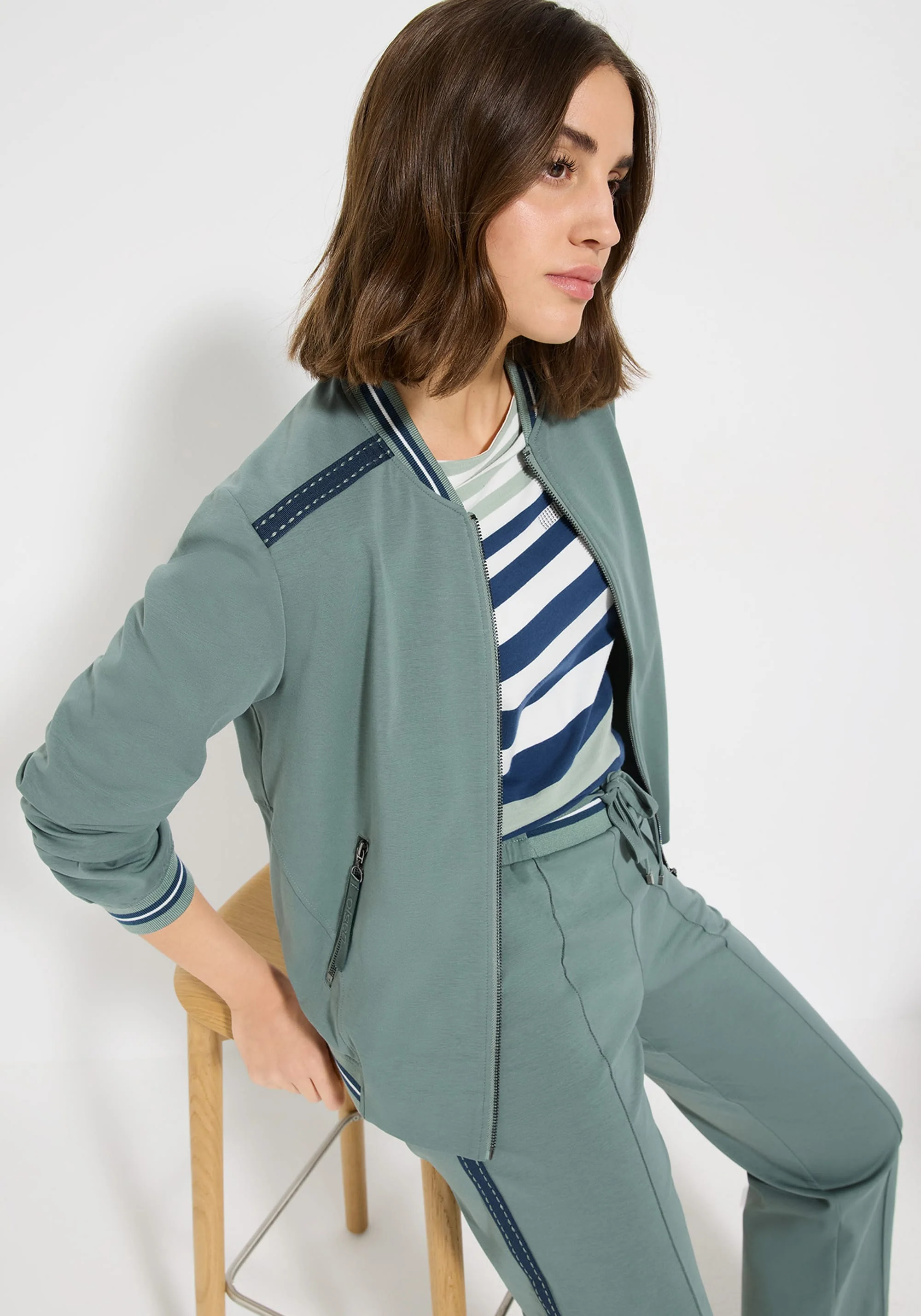 Sporty Knit Jacket