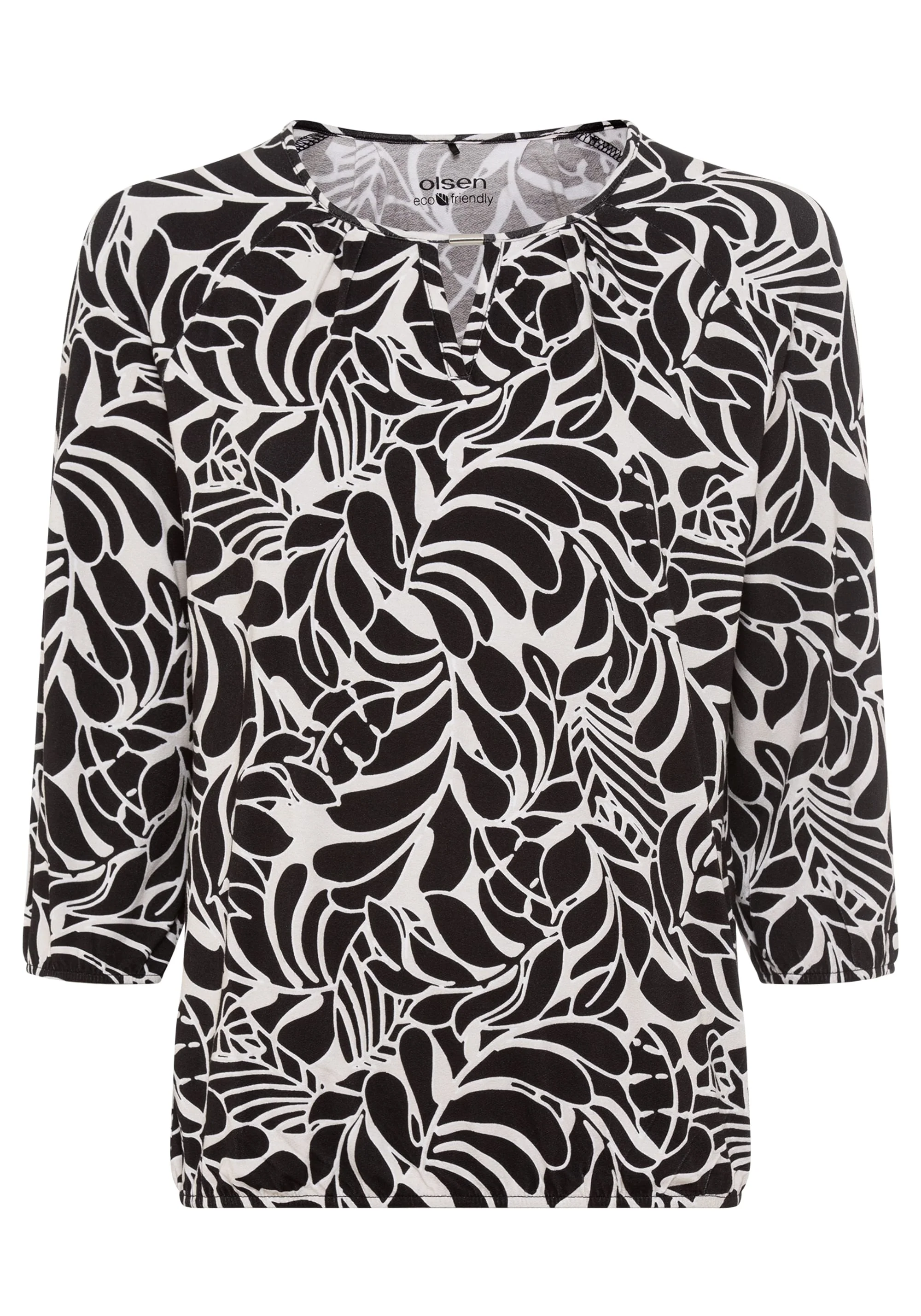 Statement Leaf Print - Image 4