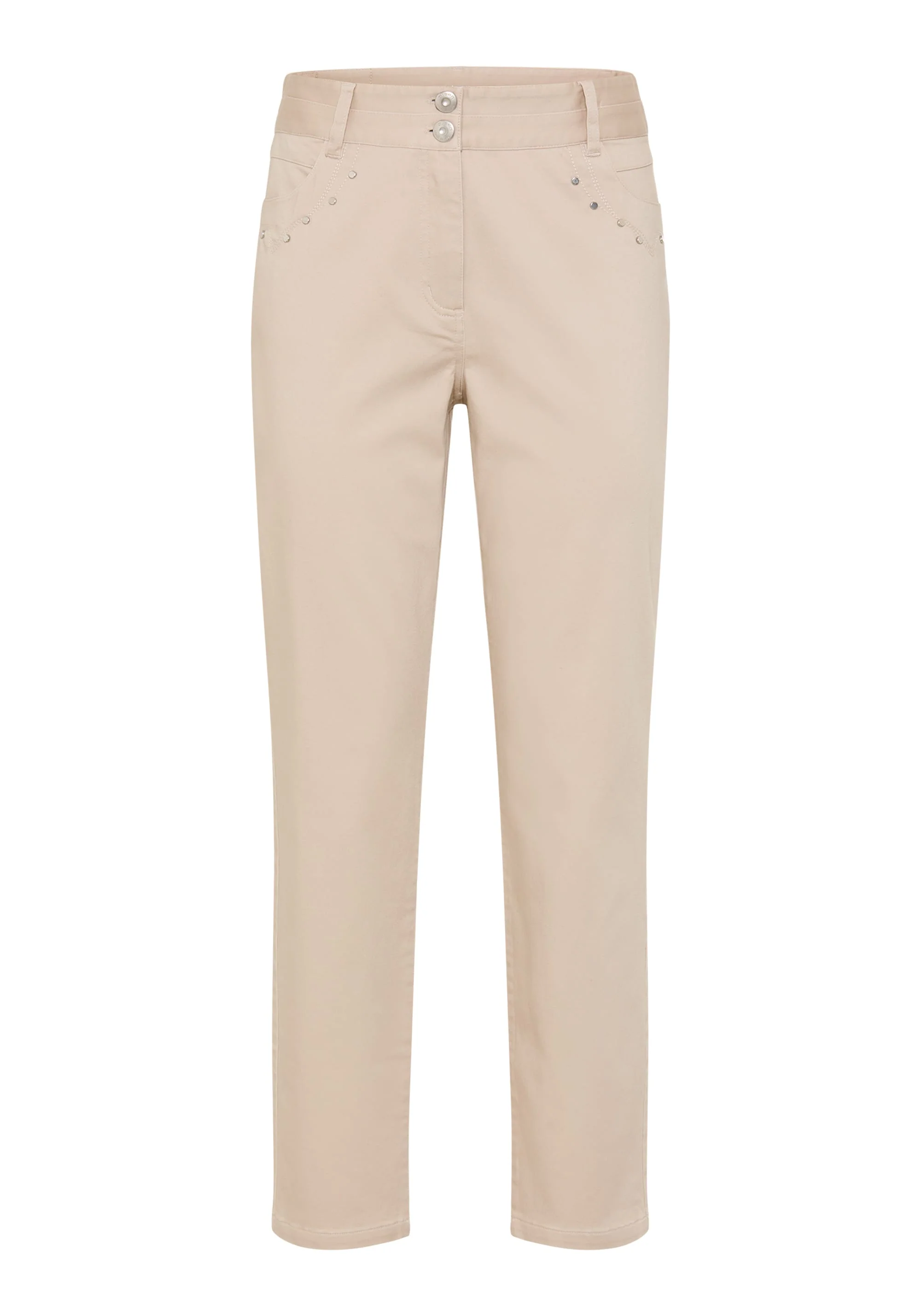 Stretch Cotton Cropped Pant - Image 6