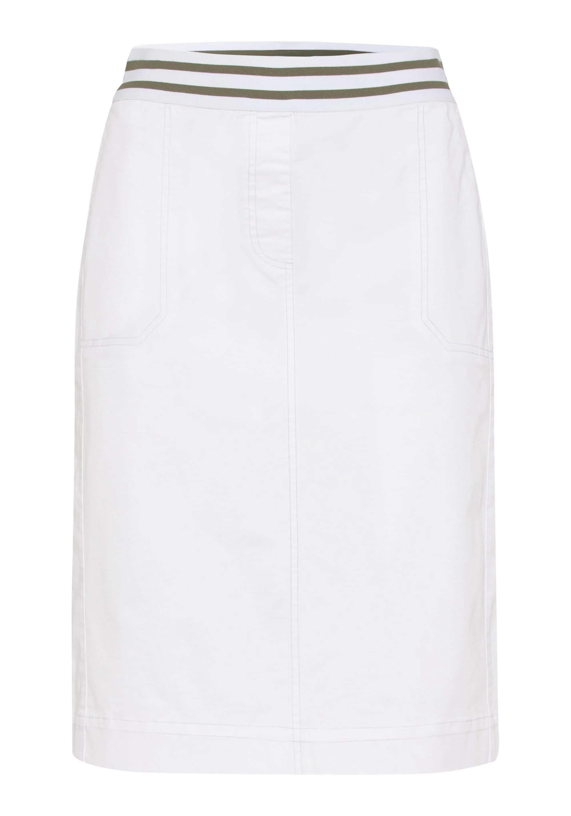 Stretch Twill Pull-On Skirt - Image 5