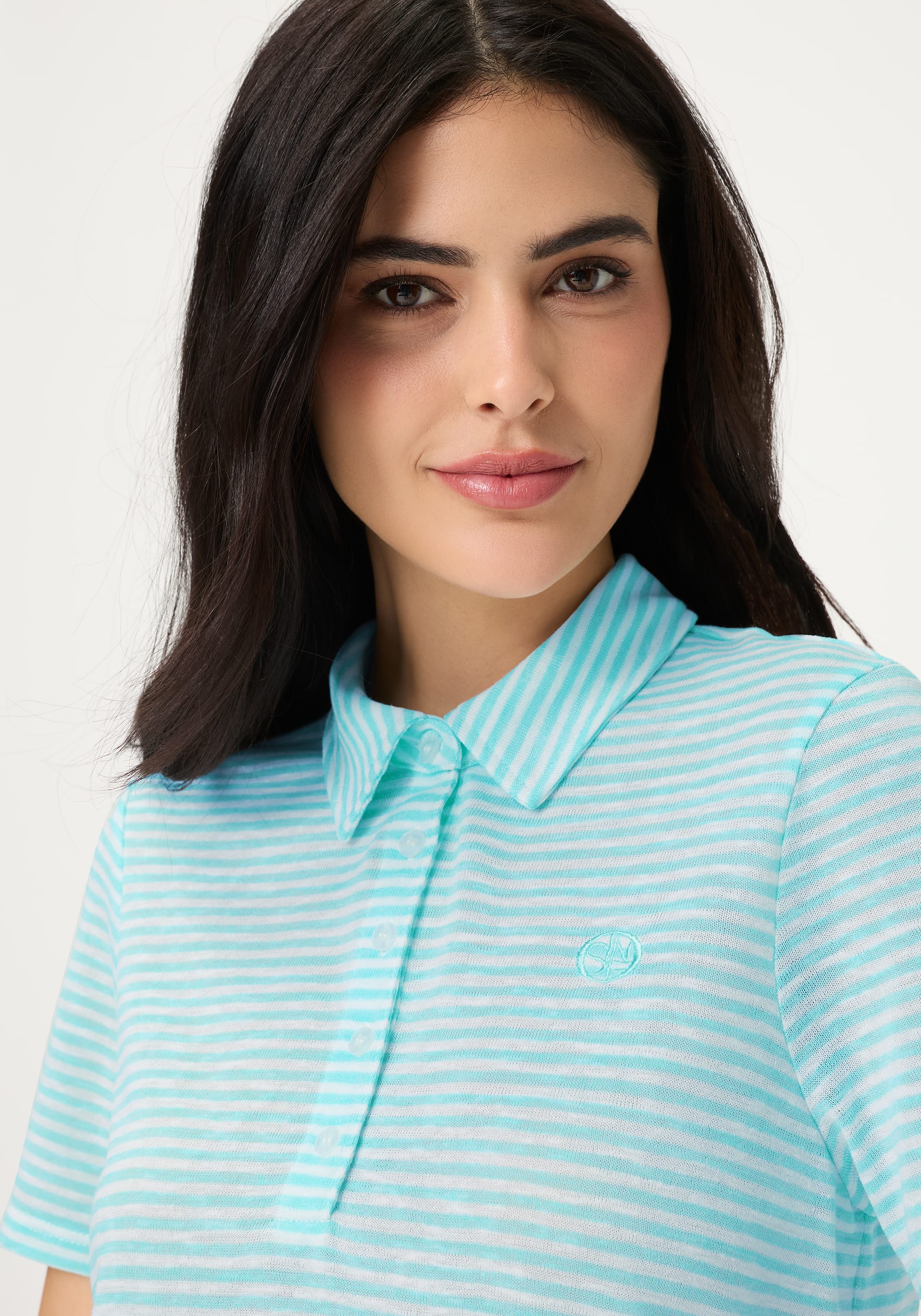 Stripe Polo Shirt - Image 8