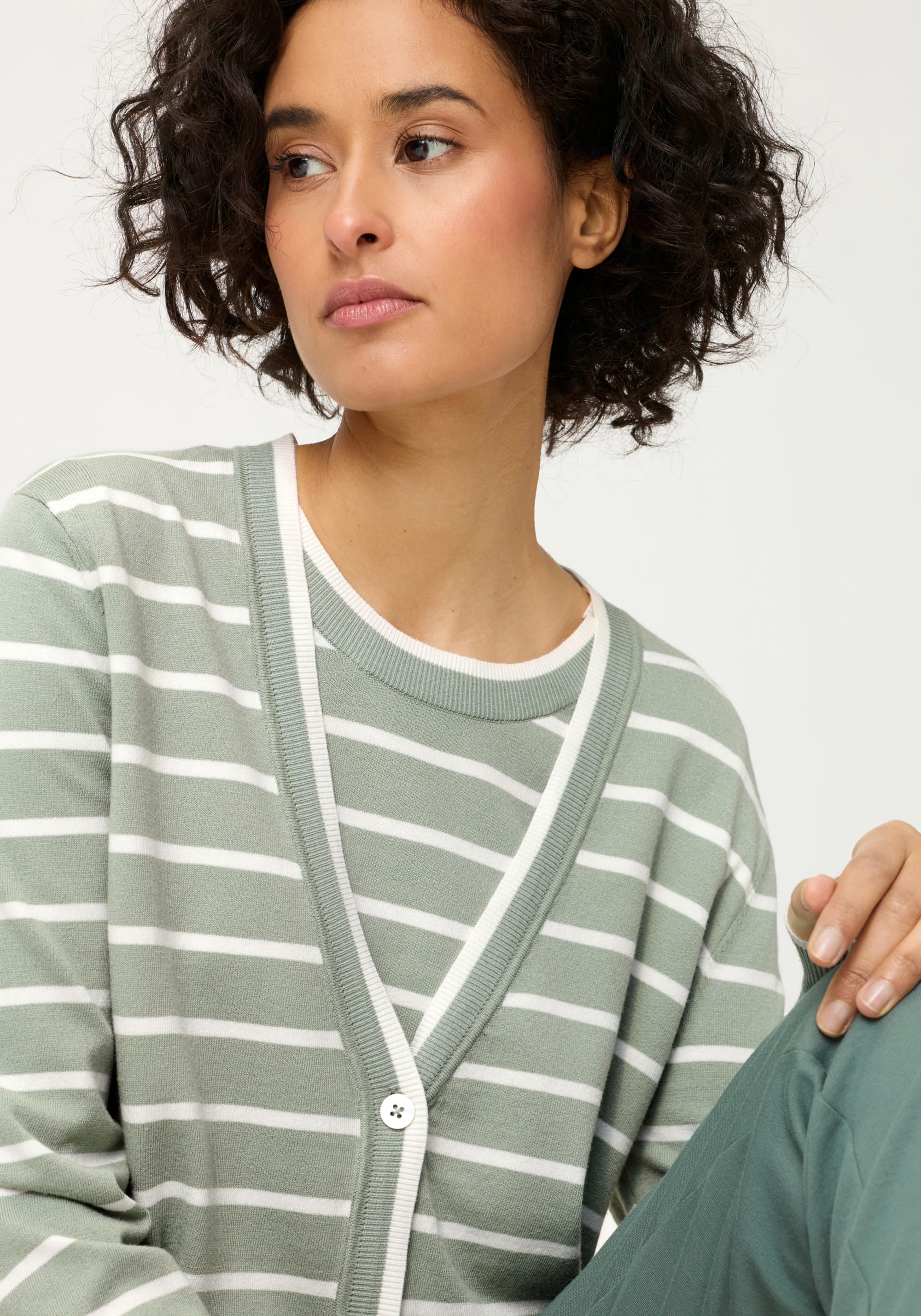 Striped Cardigan - Image 4