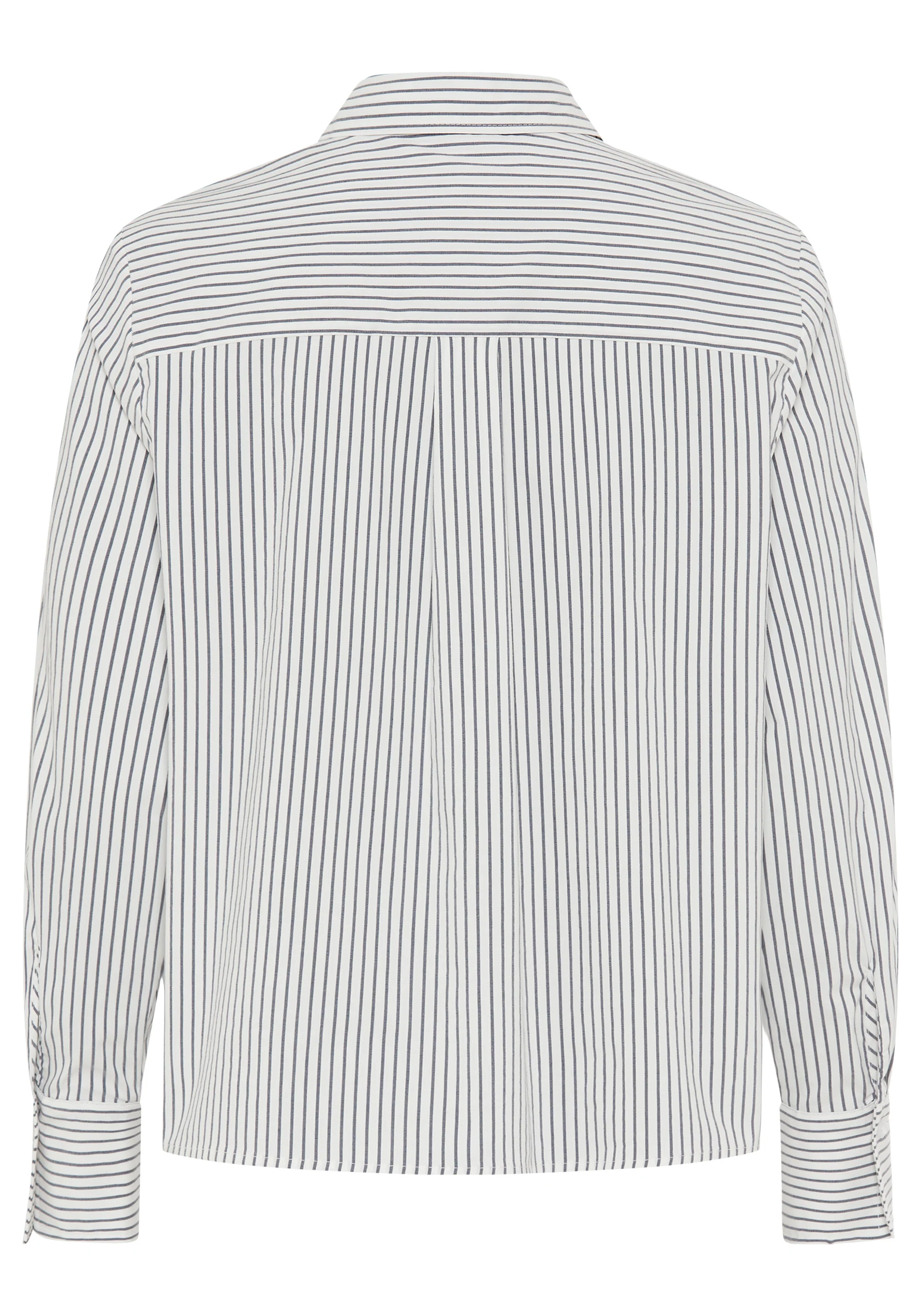 Striped Cropped Shirt - Image 4