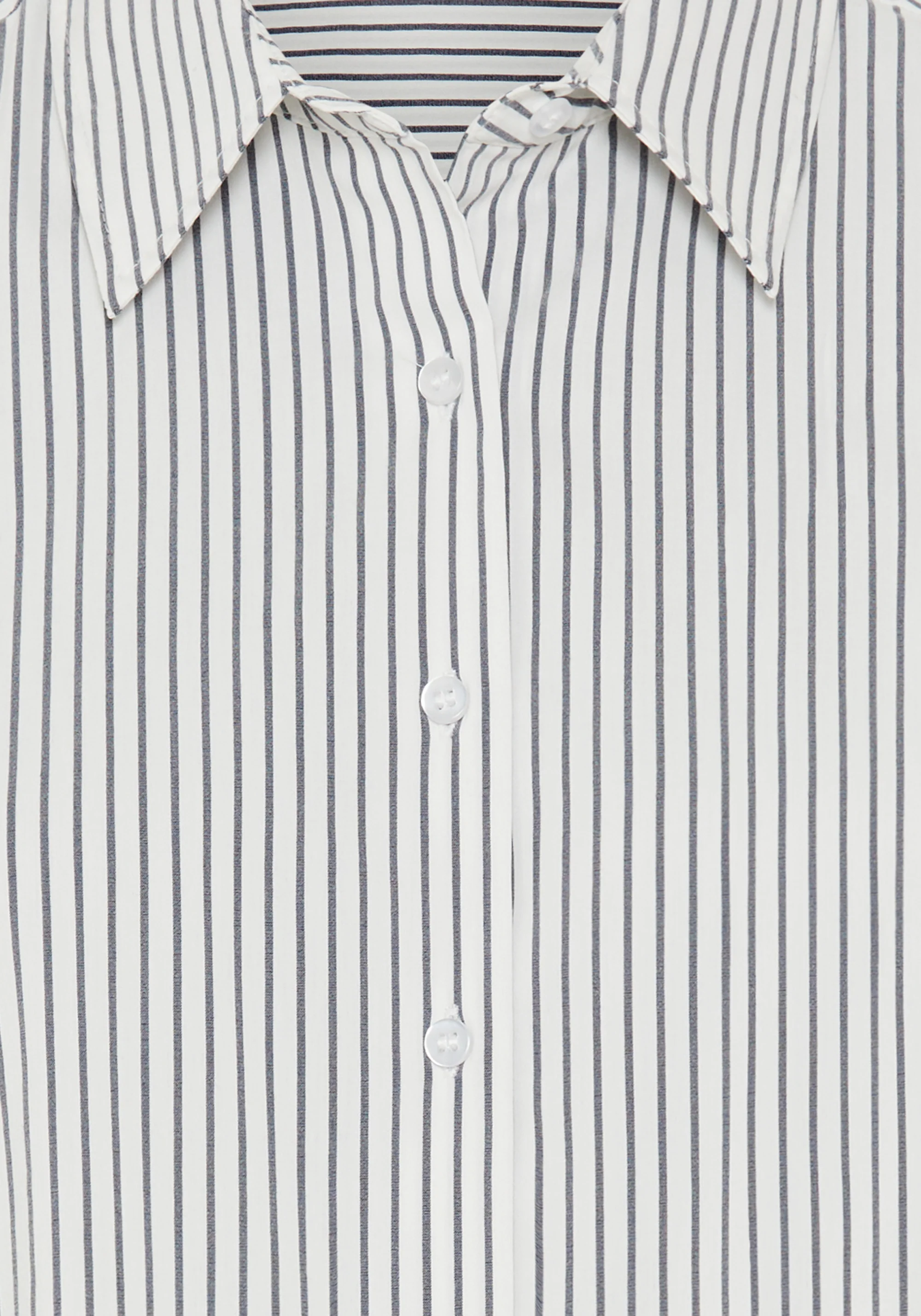 Striped Cropped Shirt - Image 5