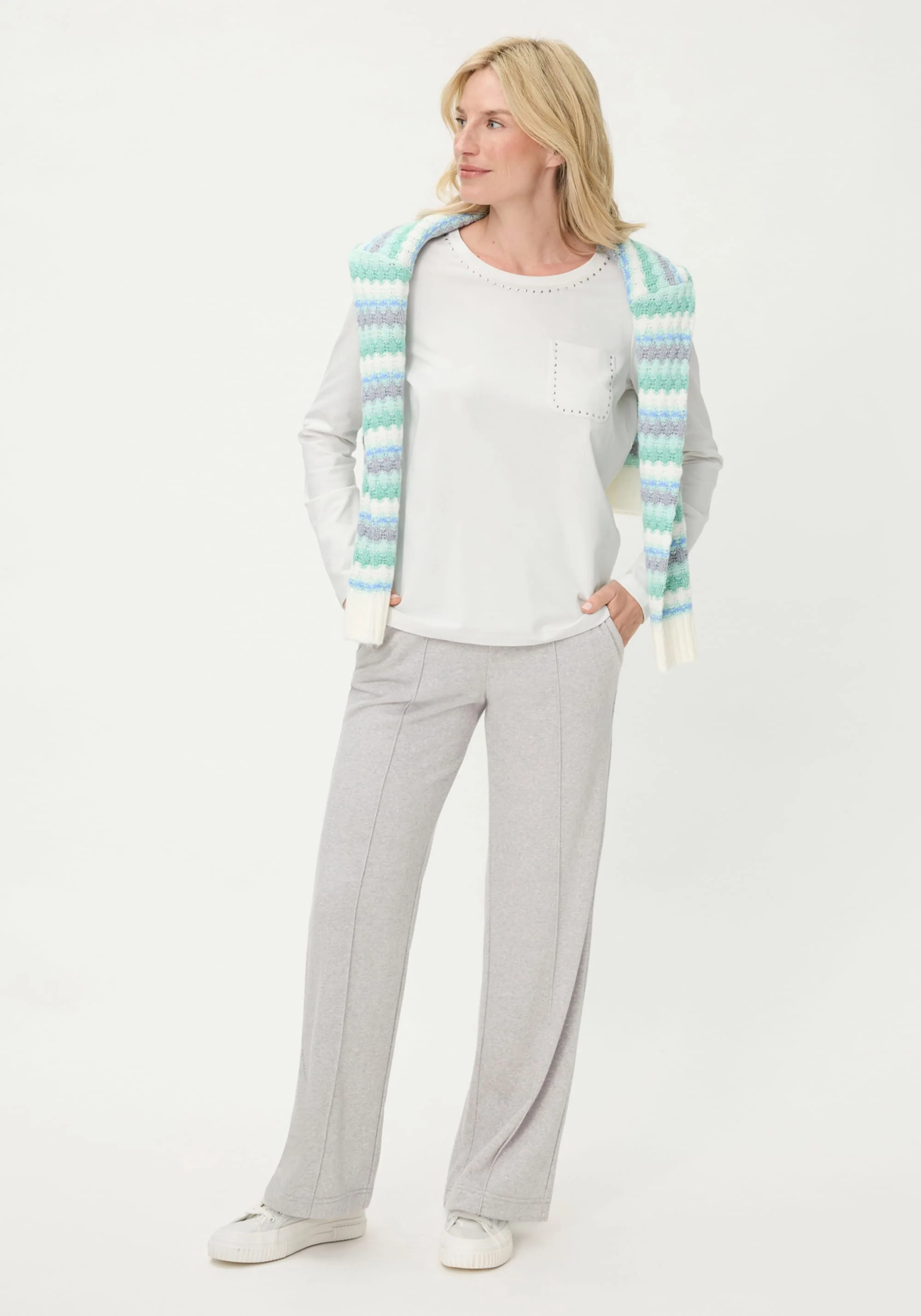 Studded Trim T-Shirt - Image 4