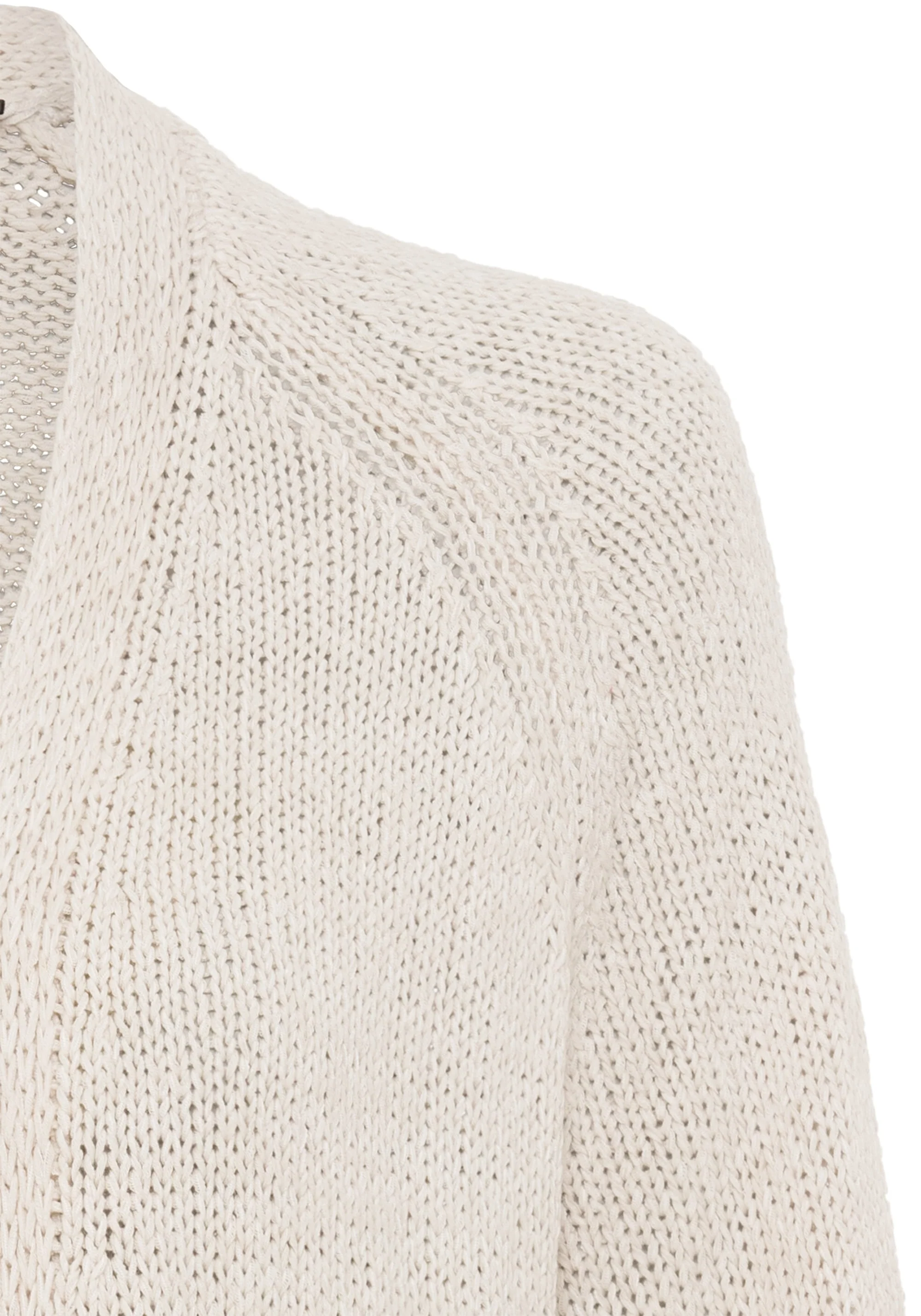 Tape Yarn Open Front Cardigan - Image 5